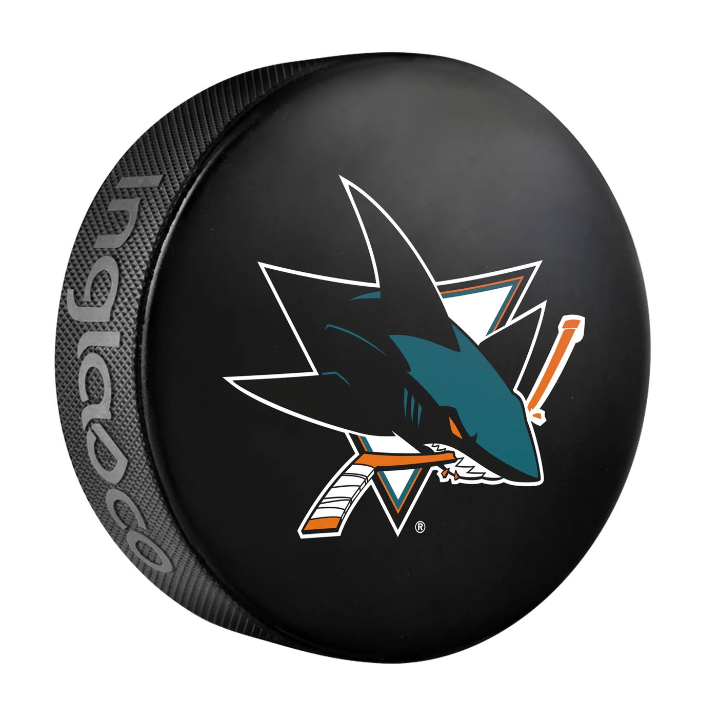 San Jose Sharks Logo Souvenir Collector NHL Puck