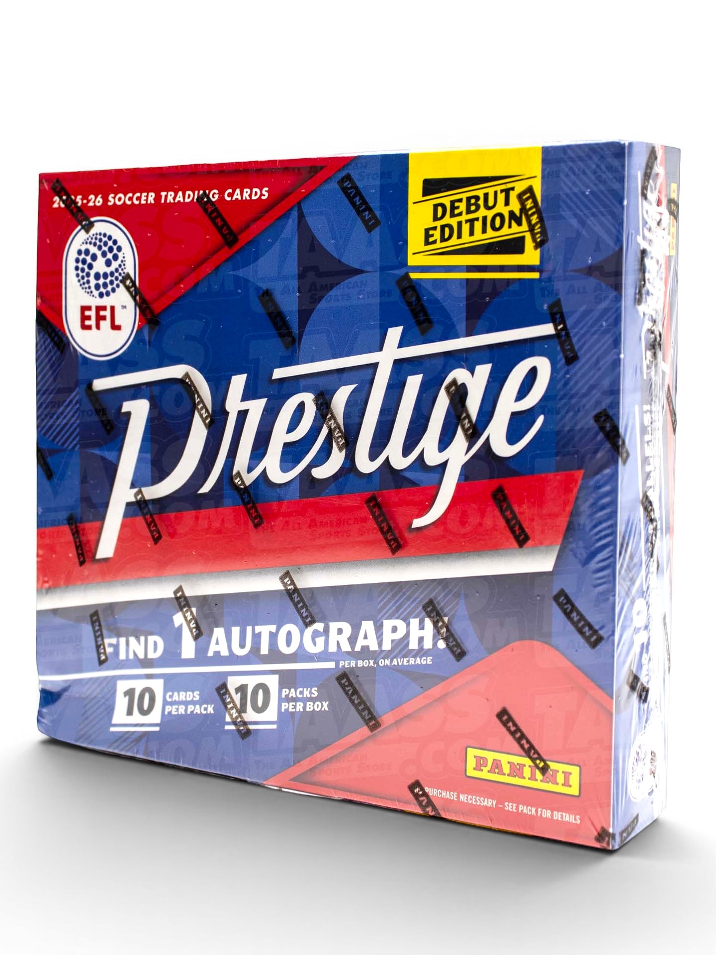 2025/26 Panini Prestige EFL Fußball Hobby Preferred Box