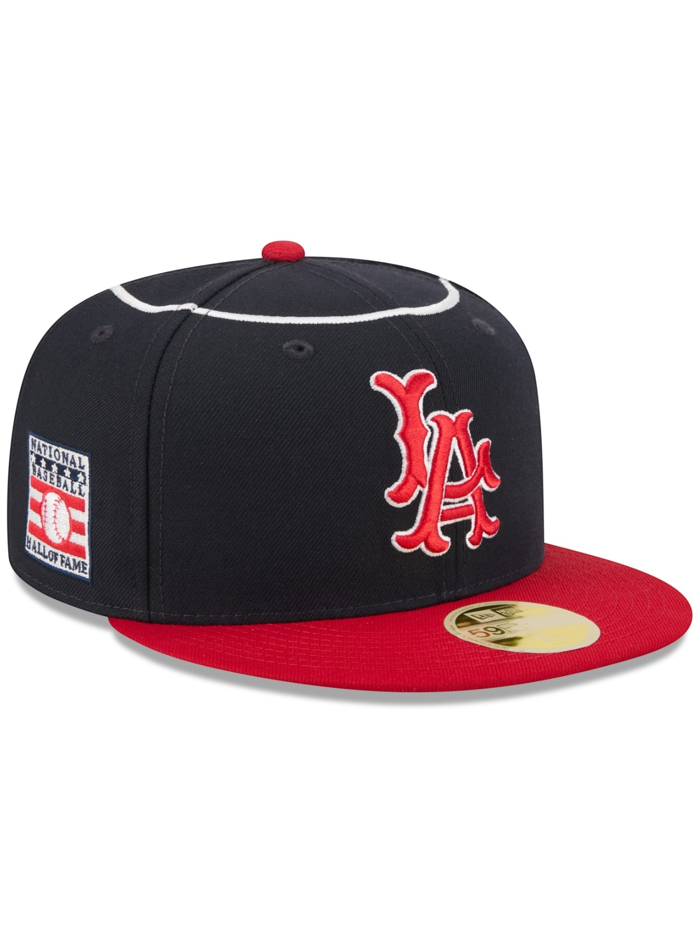 Los Angeles Angels 2026 MLB Hall of Fame 59FIFTY Fitted Cap Navy