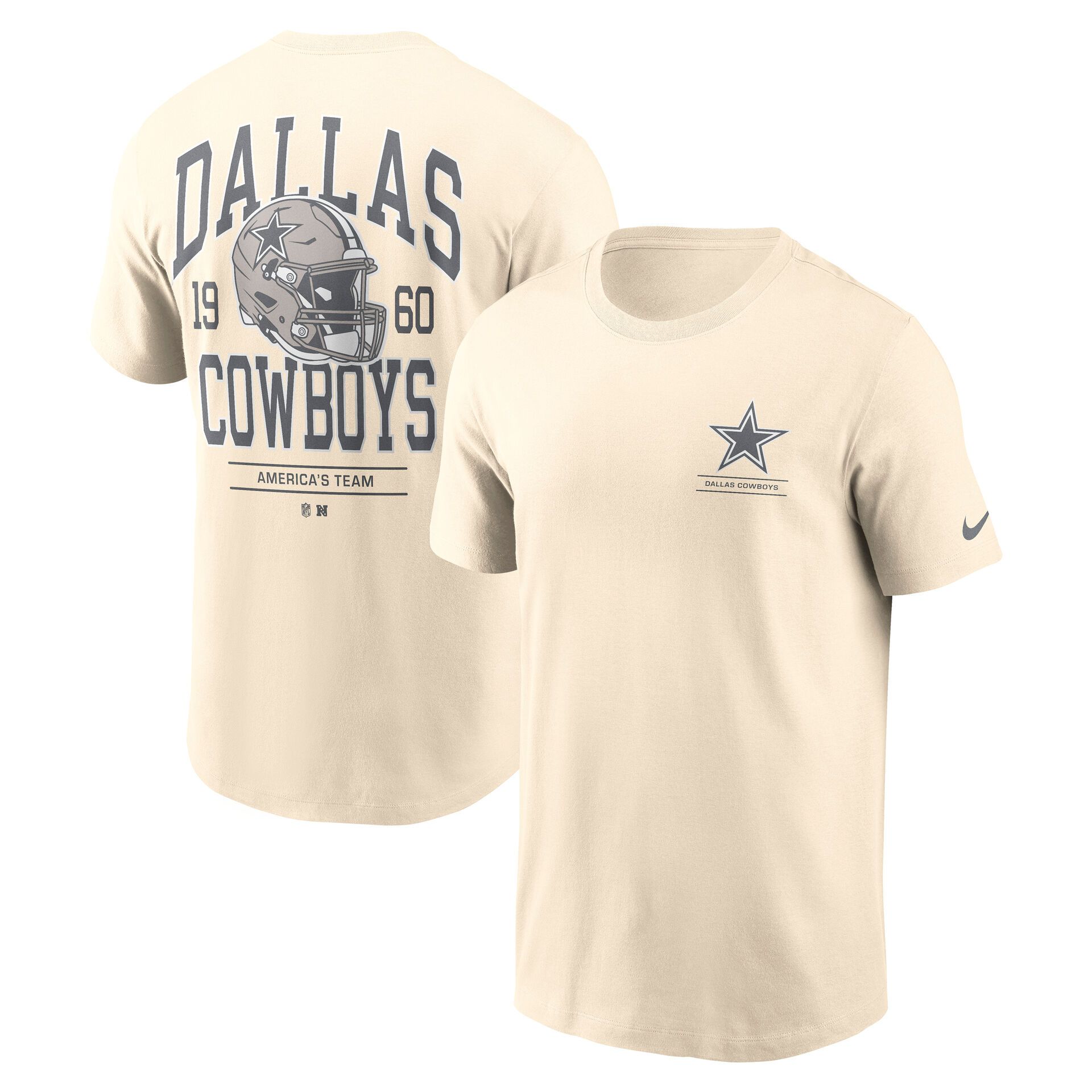 Dallas Cowboys Freestyle Essential NFL T-Shirt Natural