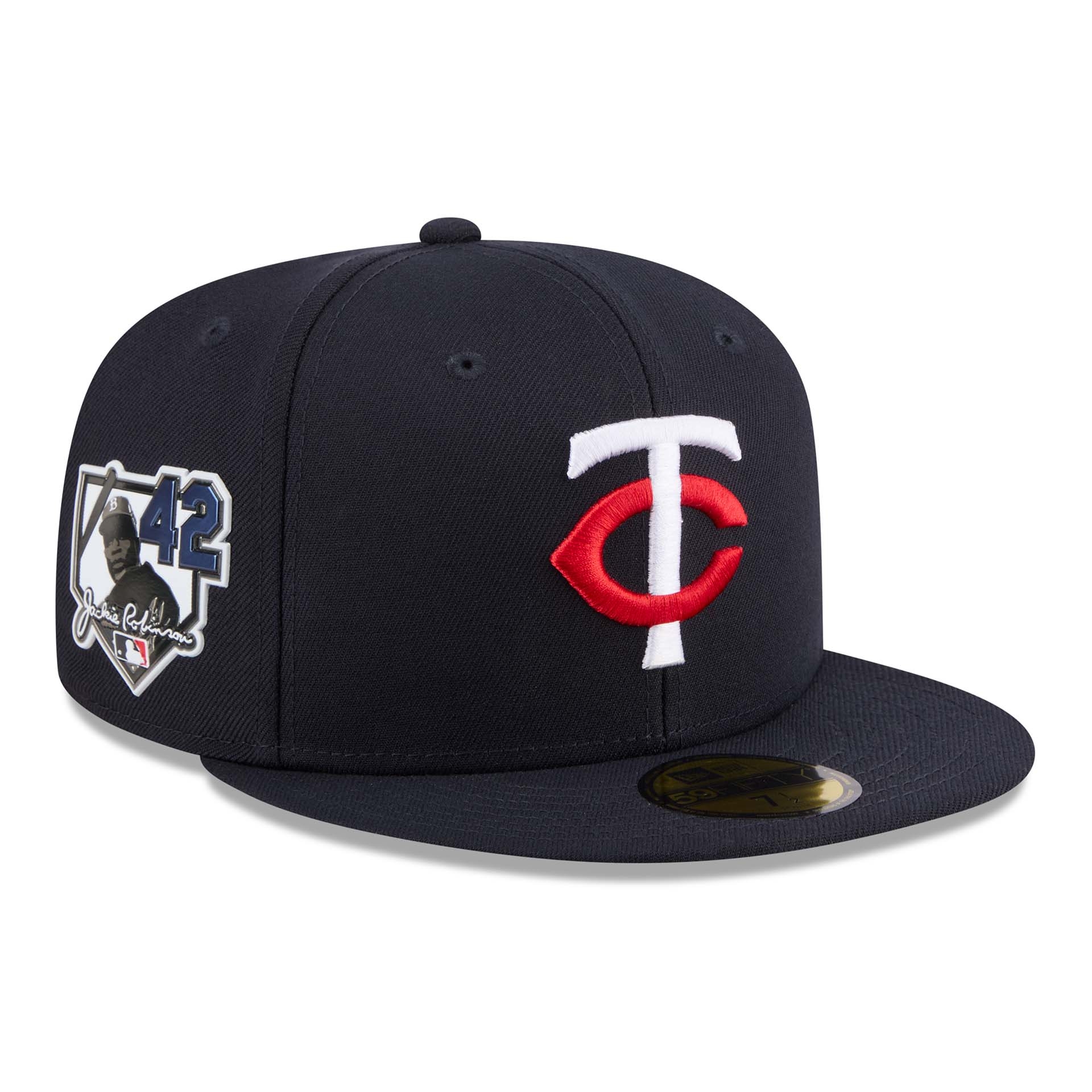 Minnesota Twins 2026 Jackie Robinson Day 59FIFTY Fitted Cap Navy