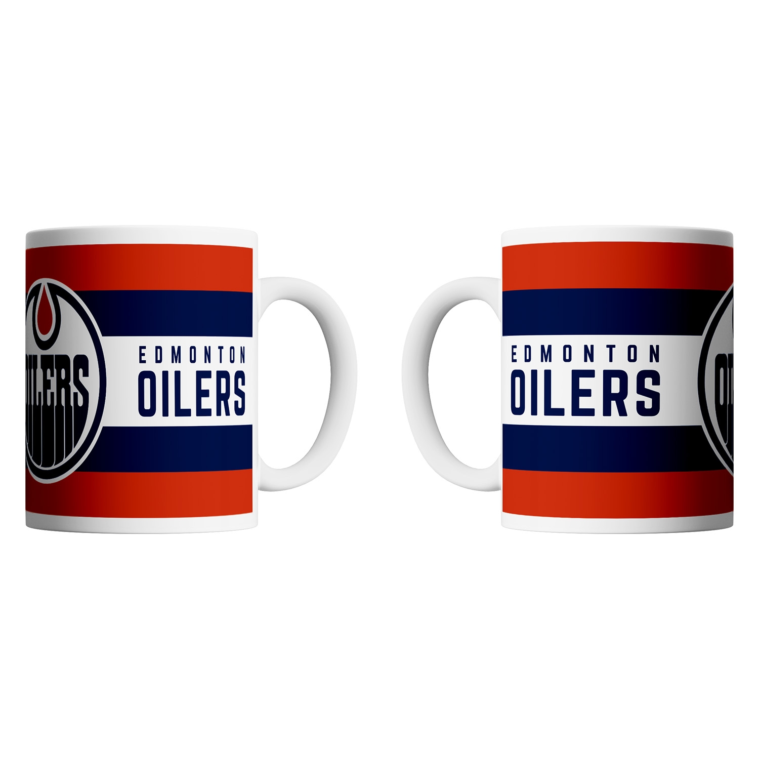 Edmonton Oilers Stripes NHL Mug (330 ml)