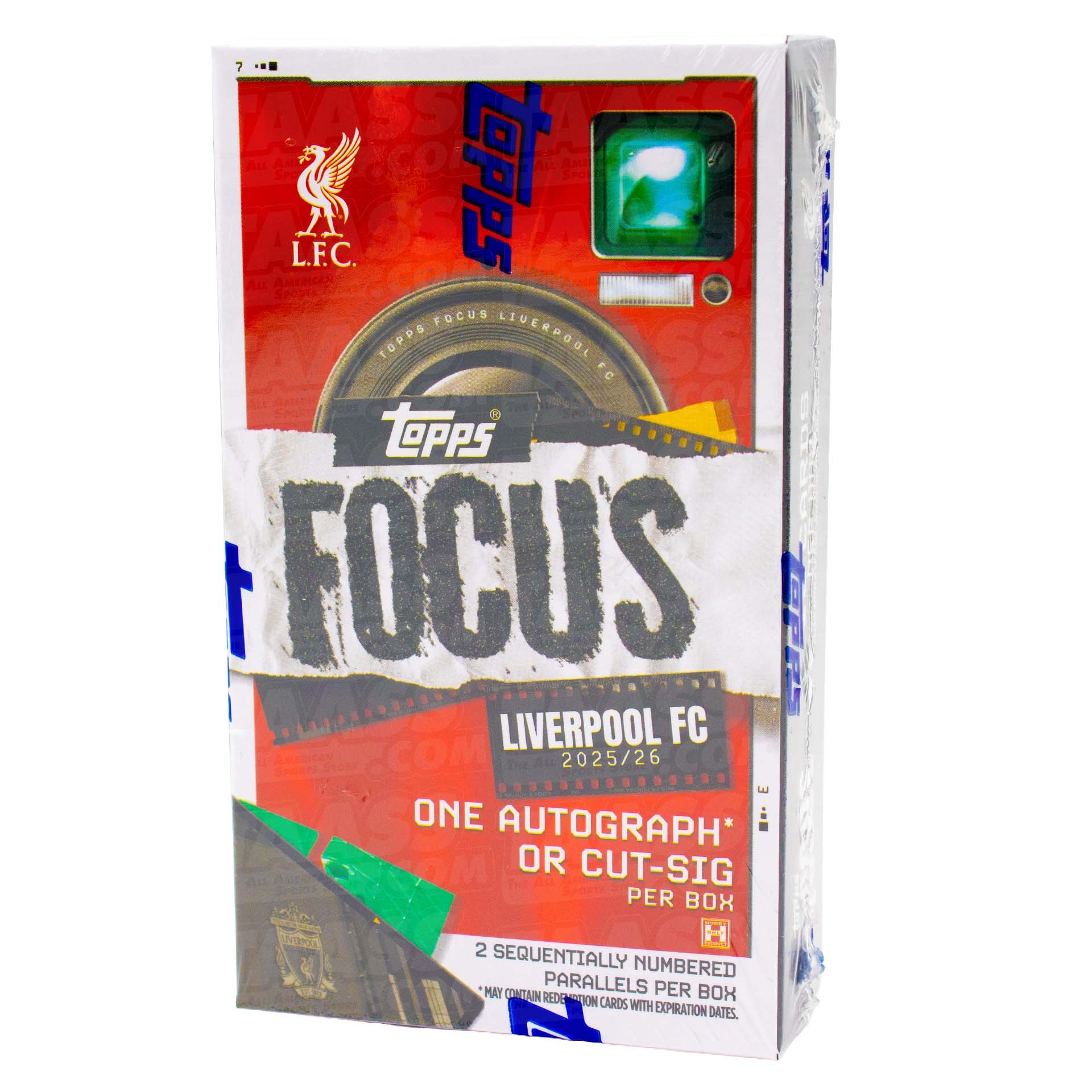2025/26 Topps Focus Liverpool FC Hobby Box