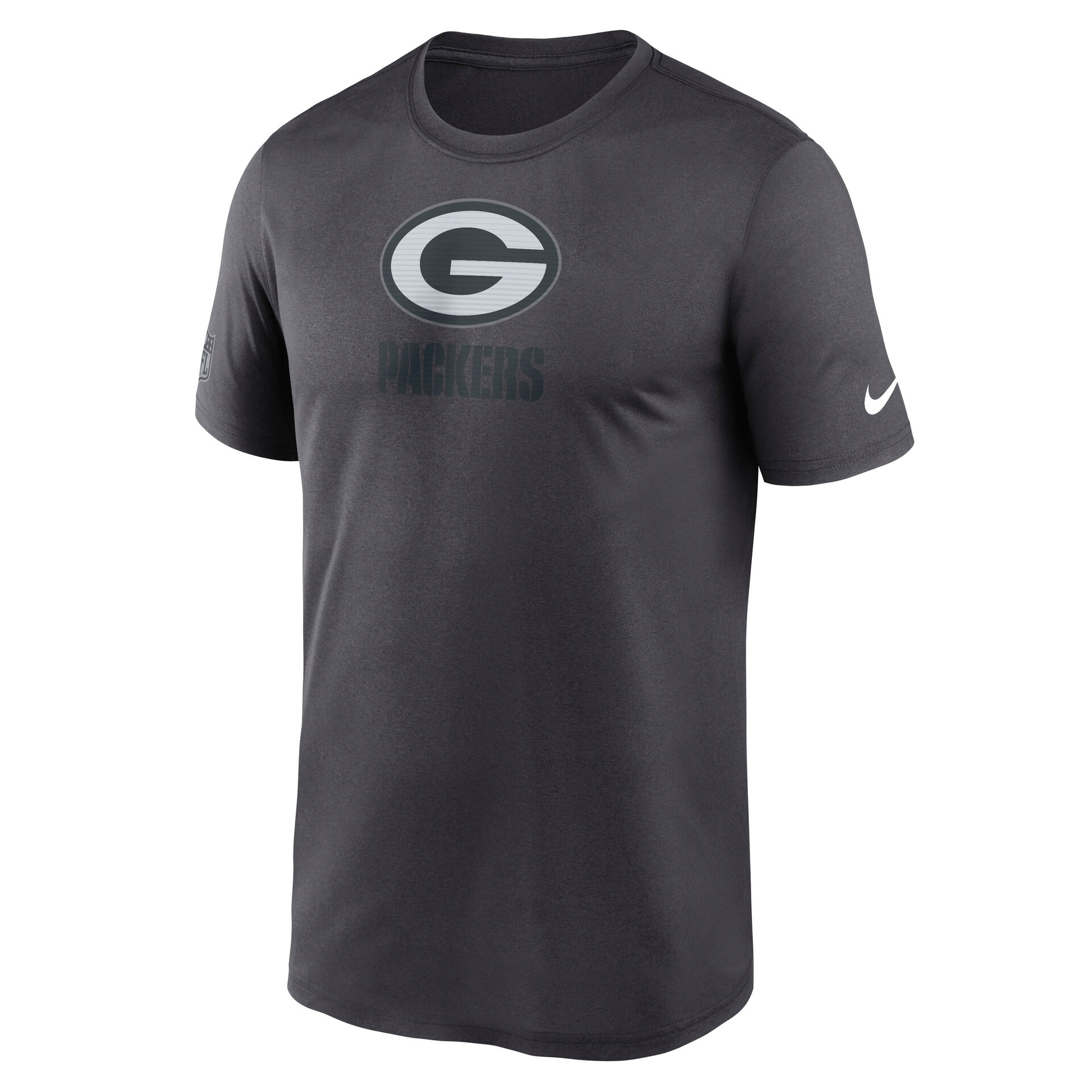 Green Bay Packers 2026 NFL Sideline Lead The Charge Legend T-Shirt Anthracite