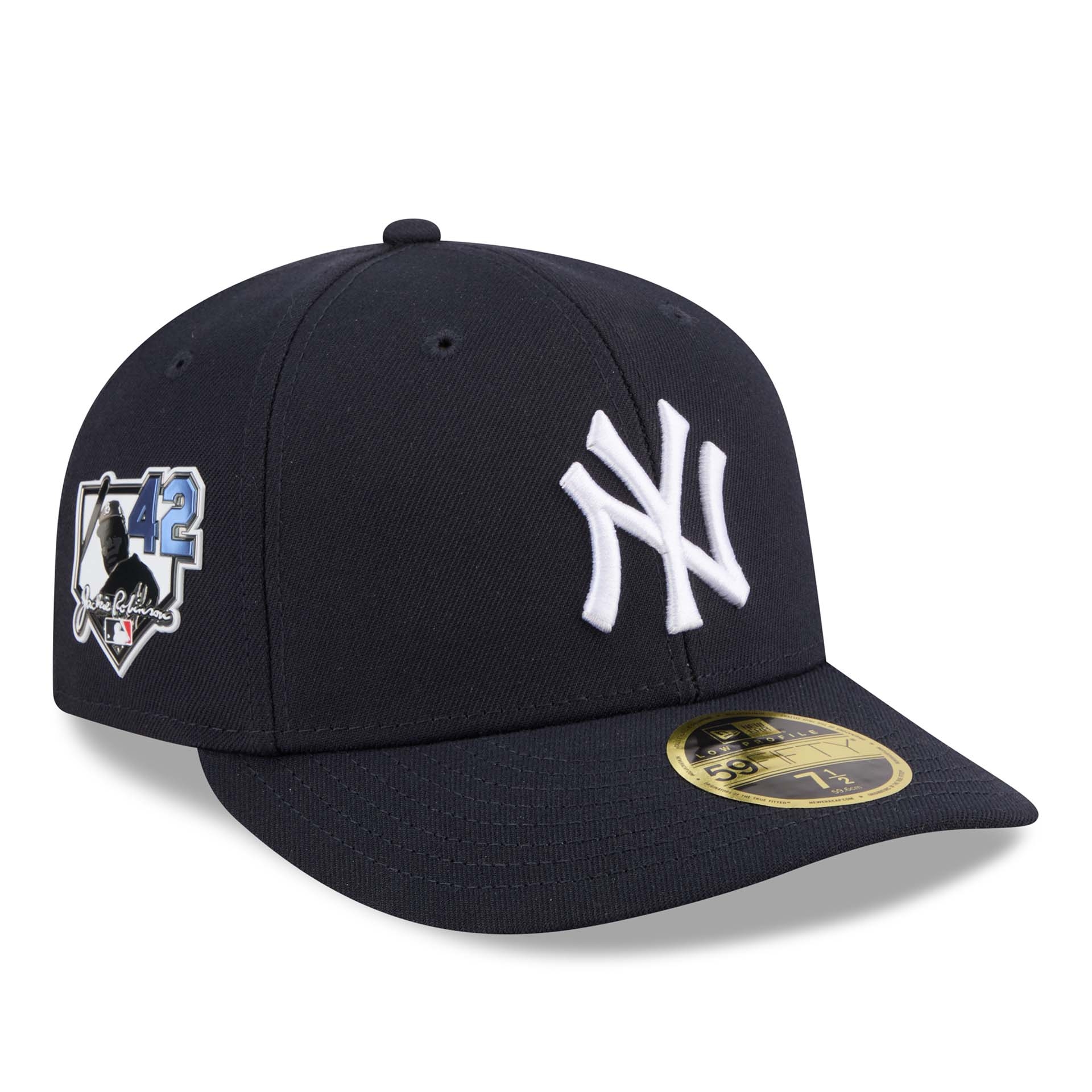 New York Yankees 2026 Jackie Robinson Day Low Profile 59FIFTY Fitted Cap Navy
