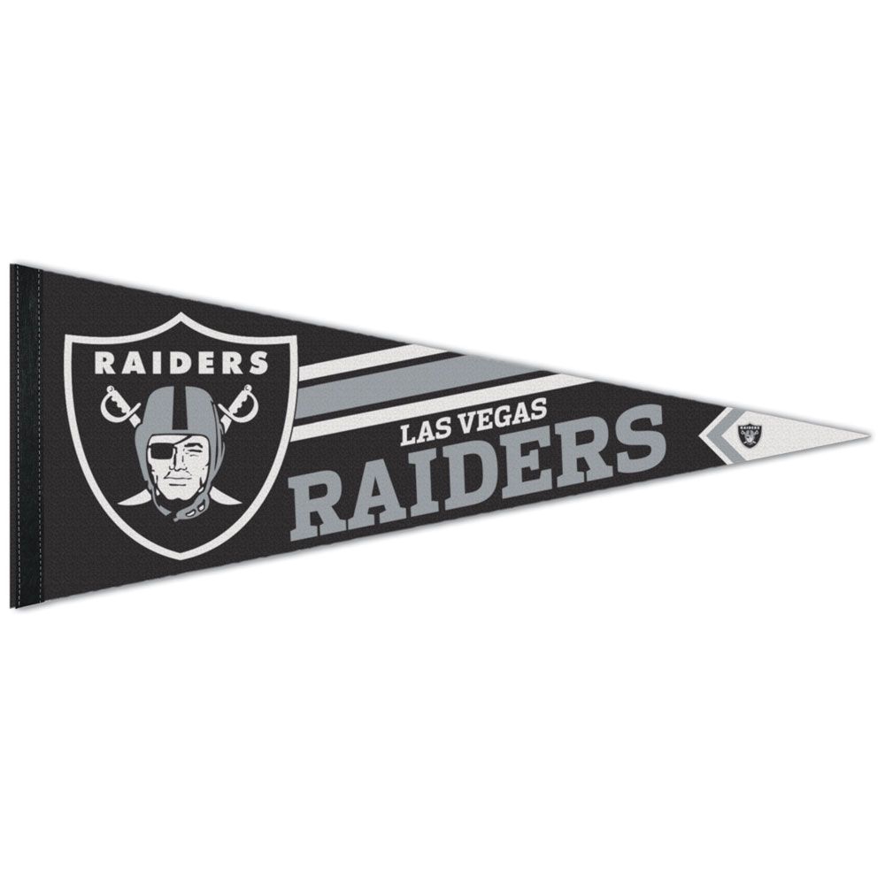 Las Vegas Raiders Big Logo WinCraft Premium NFL Wimpel
