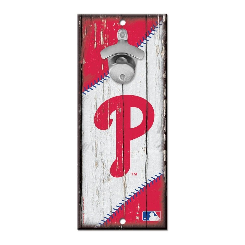 Philadelphia Phillies MLB Schild mit Flaschenöffner