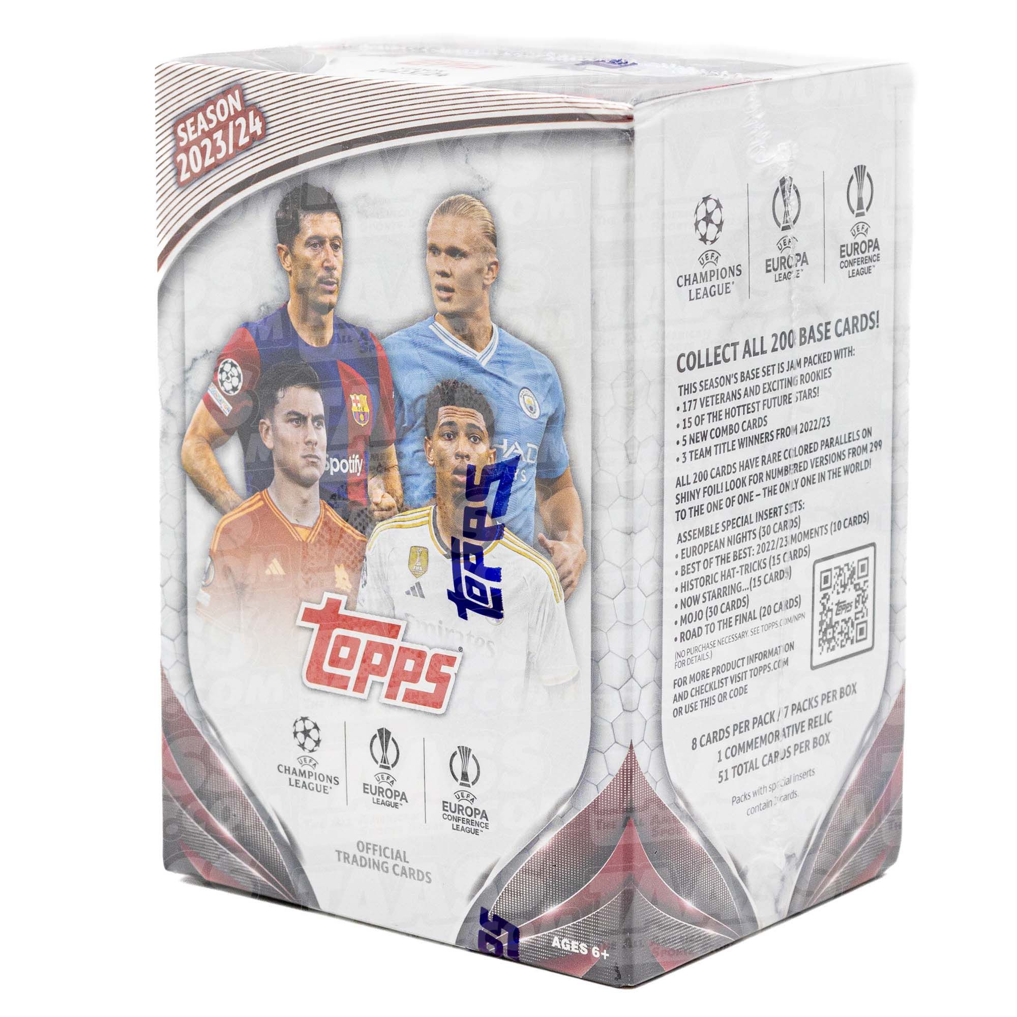 2023/24 Topps UEFA Club Competitions Soccer (Fussball) Flagship Blaster Box