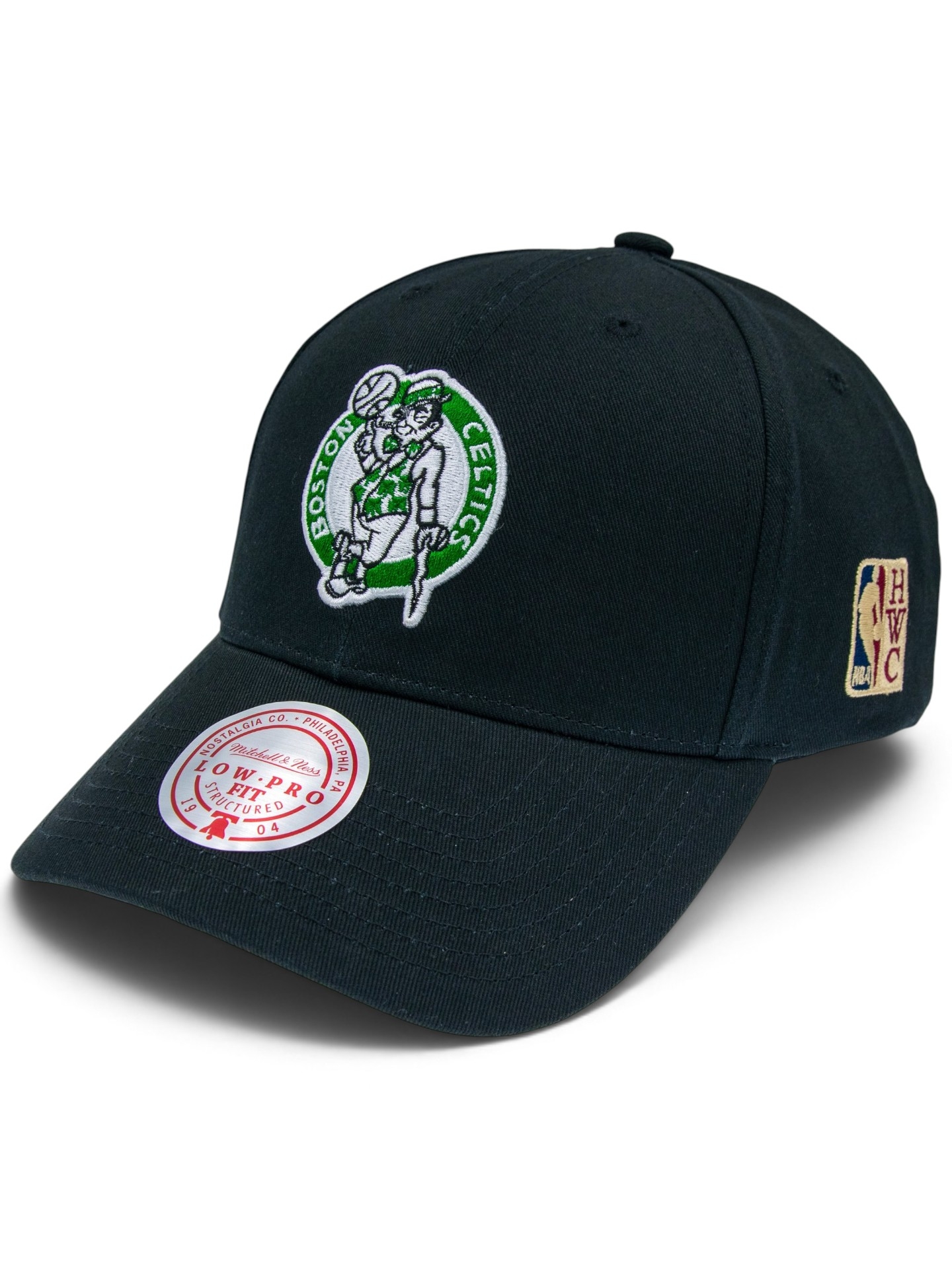 Boston Celtics HWC Low Pro Snapback NBA Cap Black