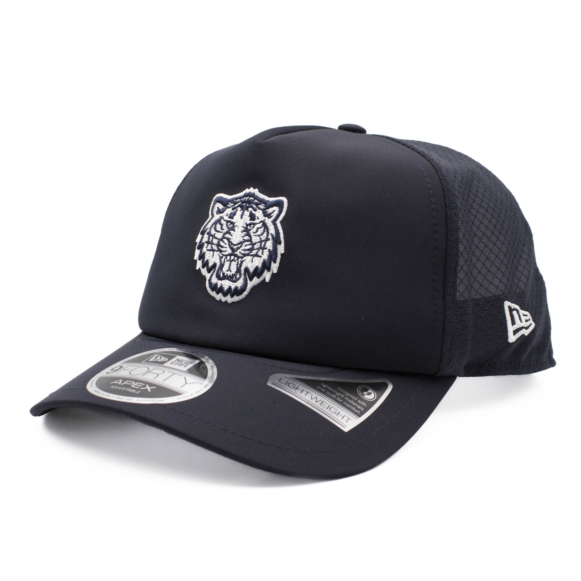 Detroit Tigers 2026 MLB Batting Practice 9FORTY APEX Trucker Cap Navy