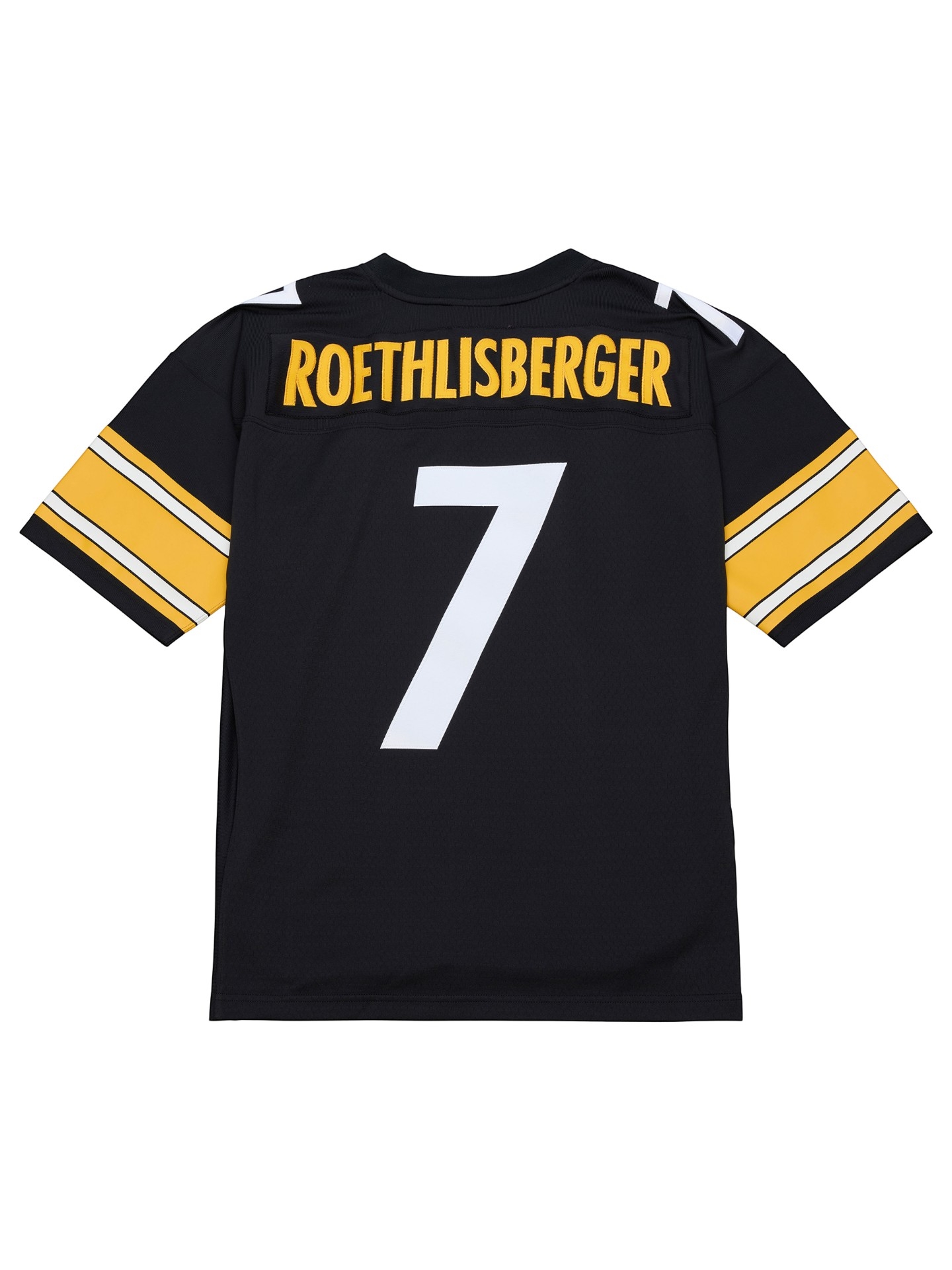 Ben Roethlisberger #7 Pittsburgh Steelers 2004 Legacy Throwback NFL Trikot Schwarz