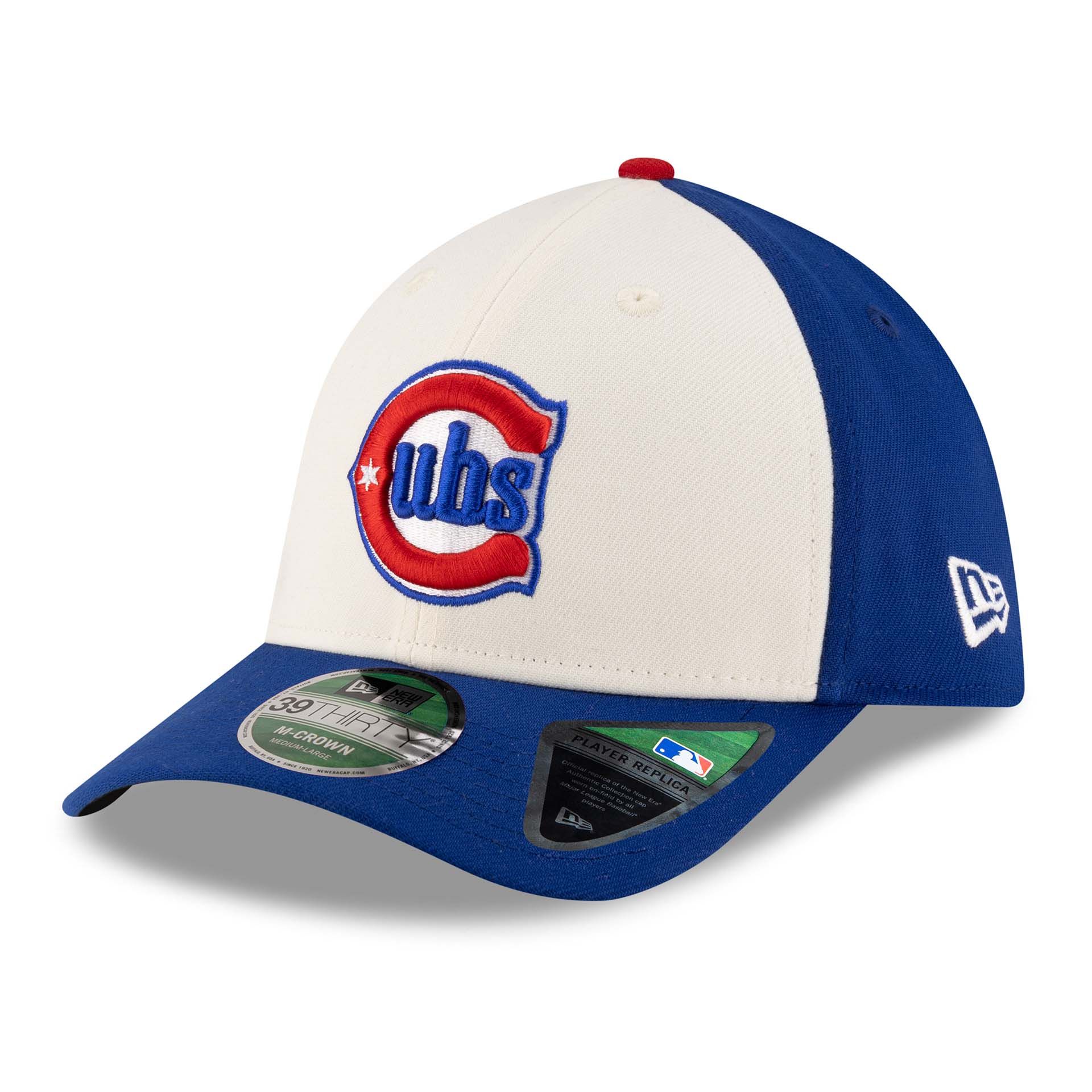 Chicago Cubs MLB Player Replica 39THIRTY M-Crown Flex Cap Alternate