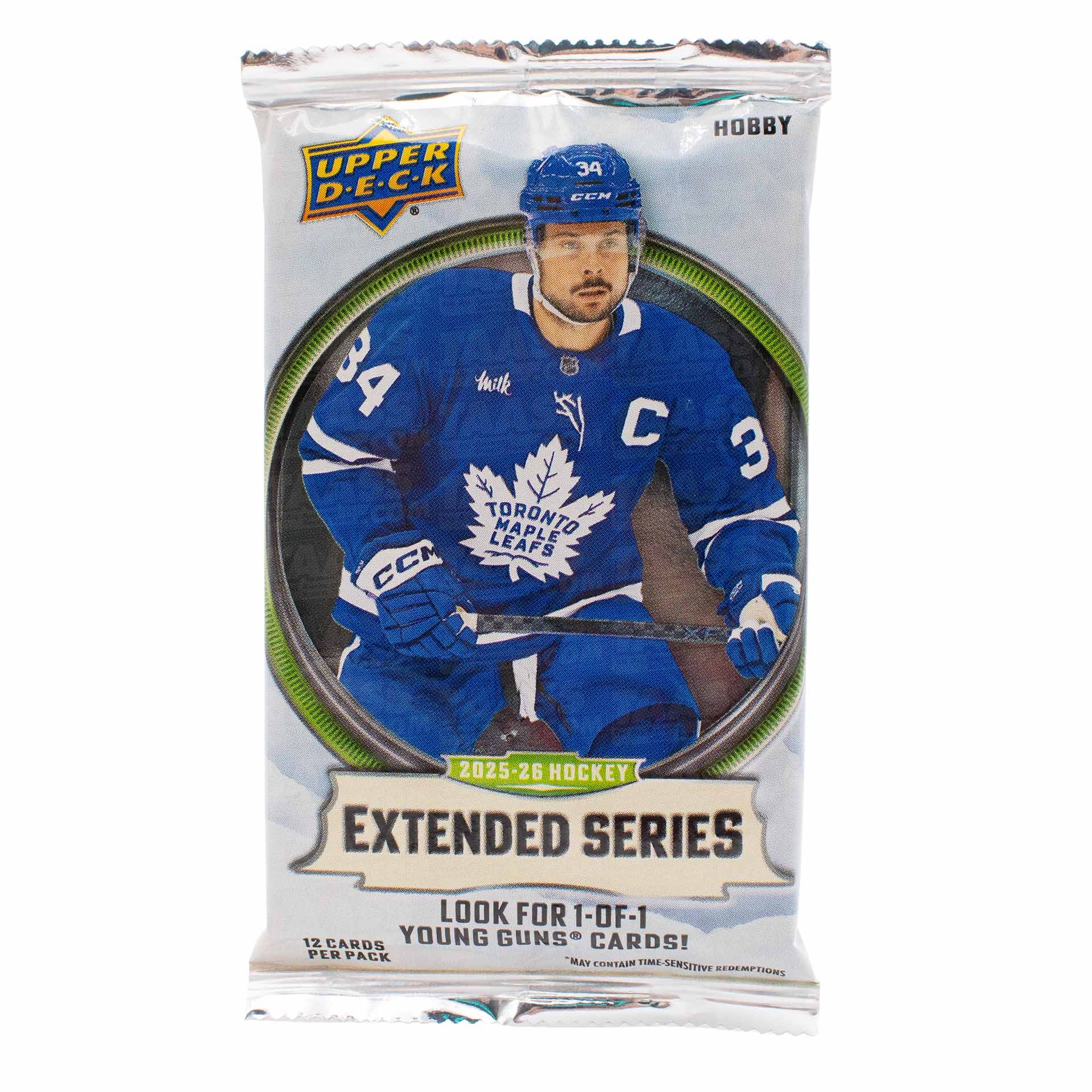 2025/26 Upper Deck Extended Series Hockey NHL Hobby Pack