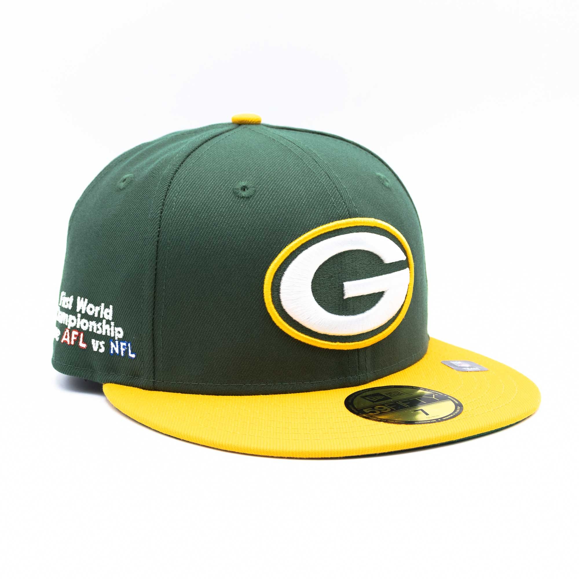 Green Bay Packers First World Championship New Era 59FIFTY Fitted NFL Cap