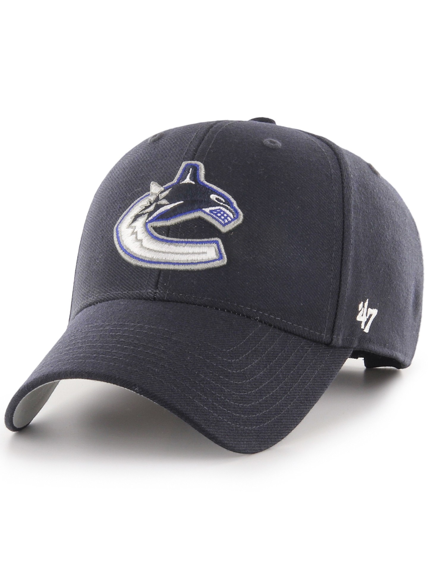 Vancouver Canucks '47 MVP Adjustable NHL Cap Navy