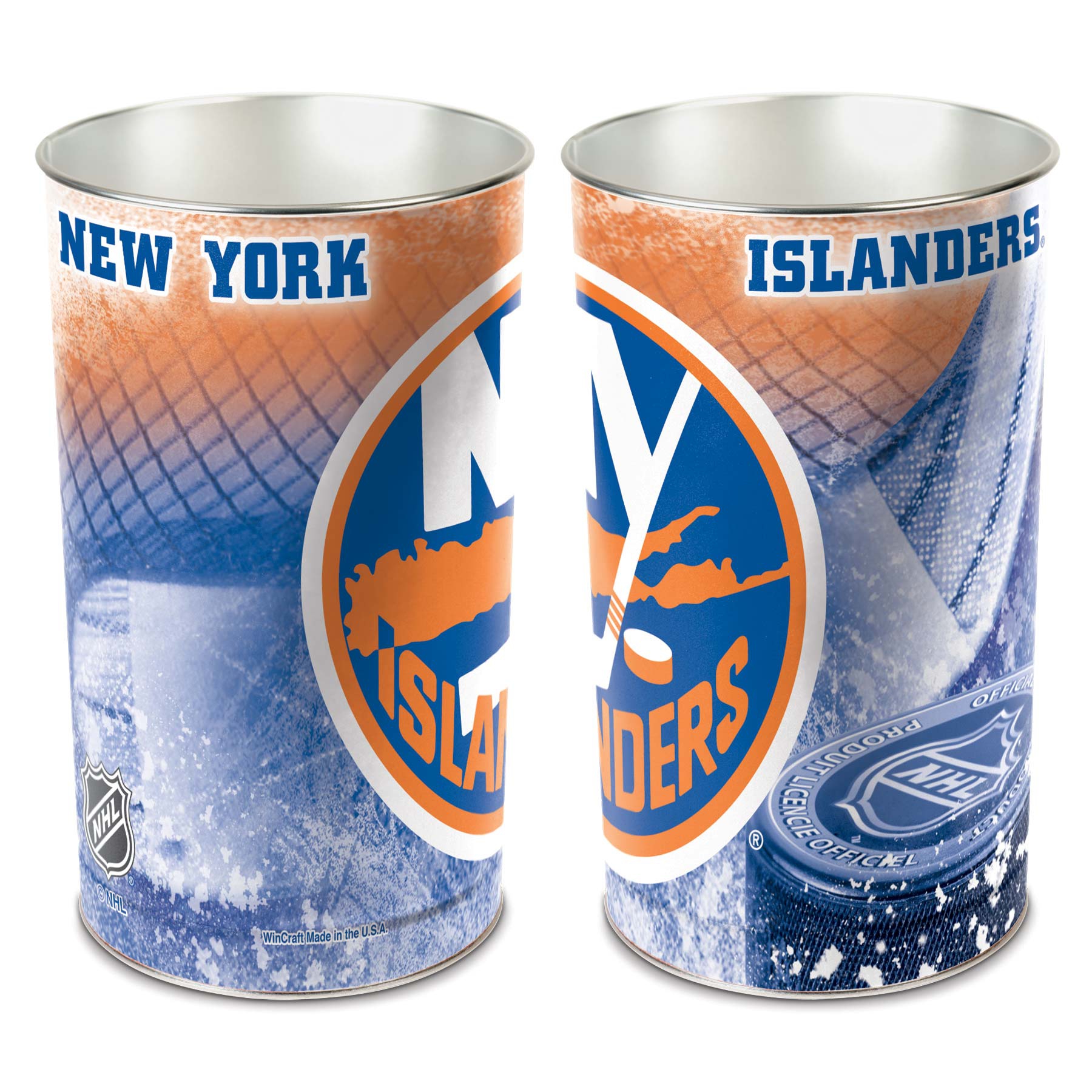 New York Islanders Hockey NHL Wastebasket