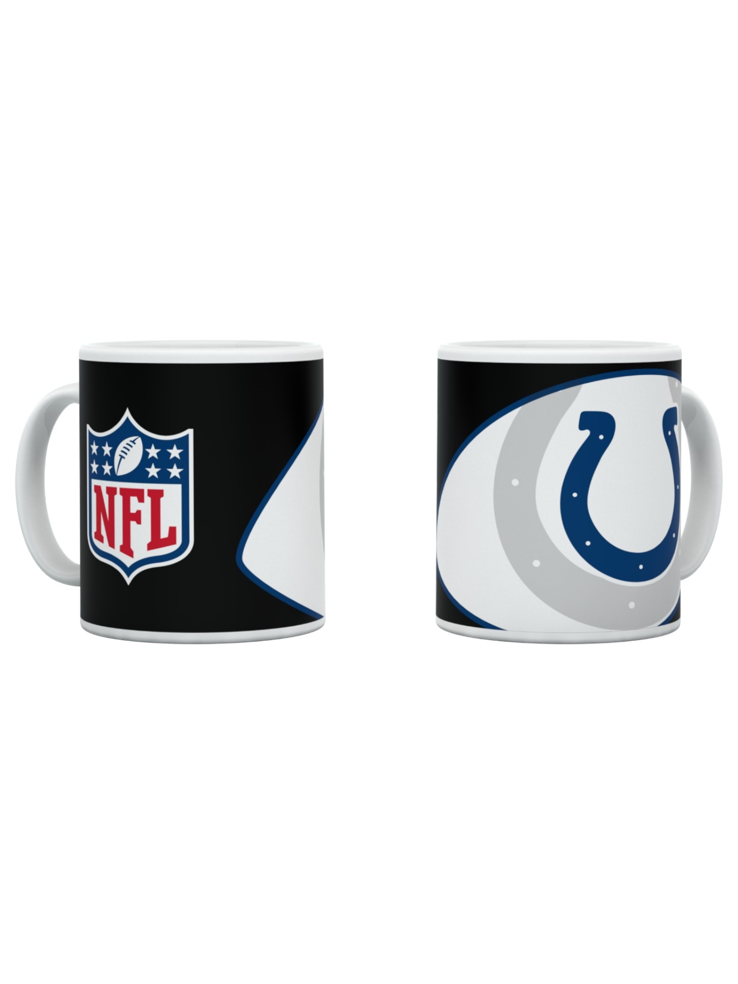 Indianapolis Colts Shadow Logo & Shield NFL Becher (330 ml)