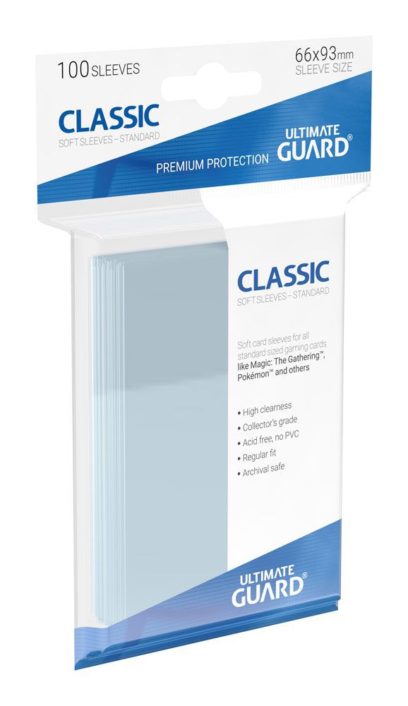 Ultimate Guard Card Sleeves - Classic Standard Size