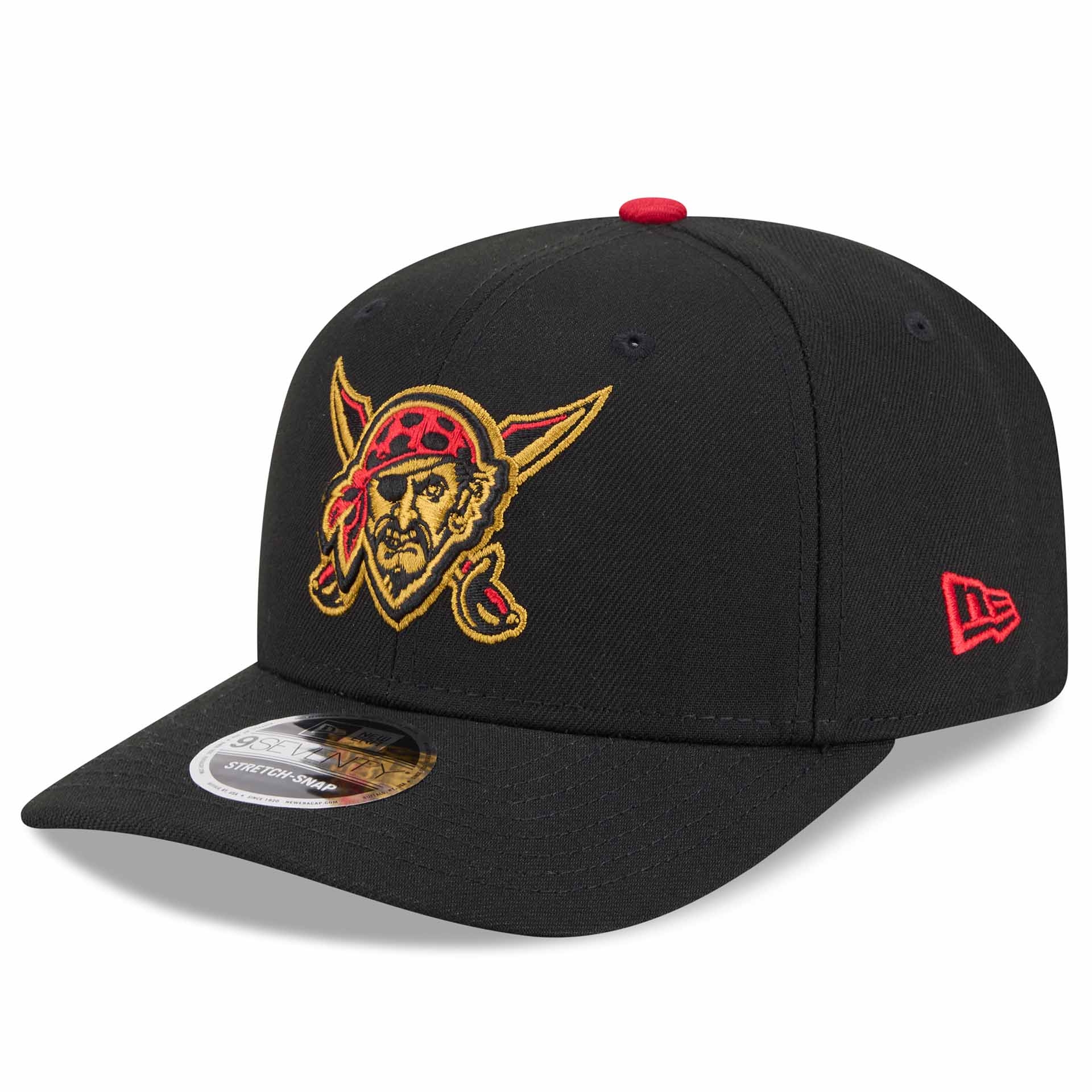 Pittsburgh Pirates MLB City Connect Stretch-Snap 9SEVENTYPittsburgh Pirates  Cap Schwarz