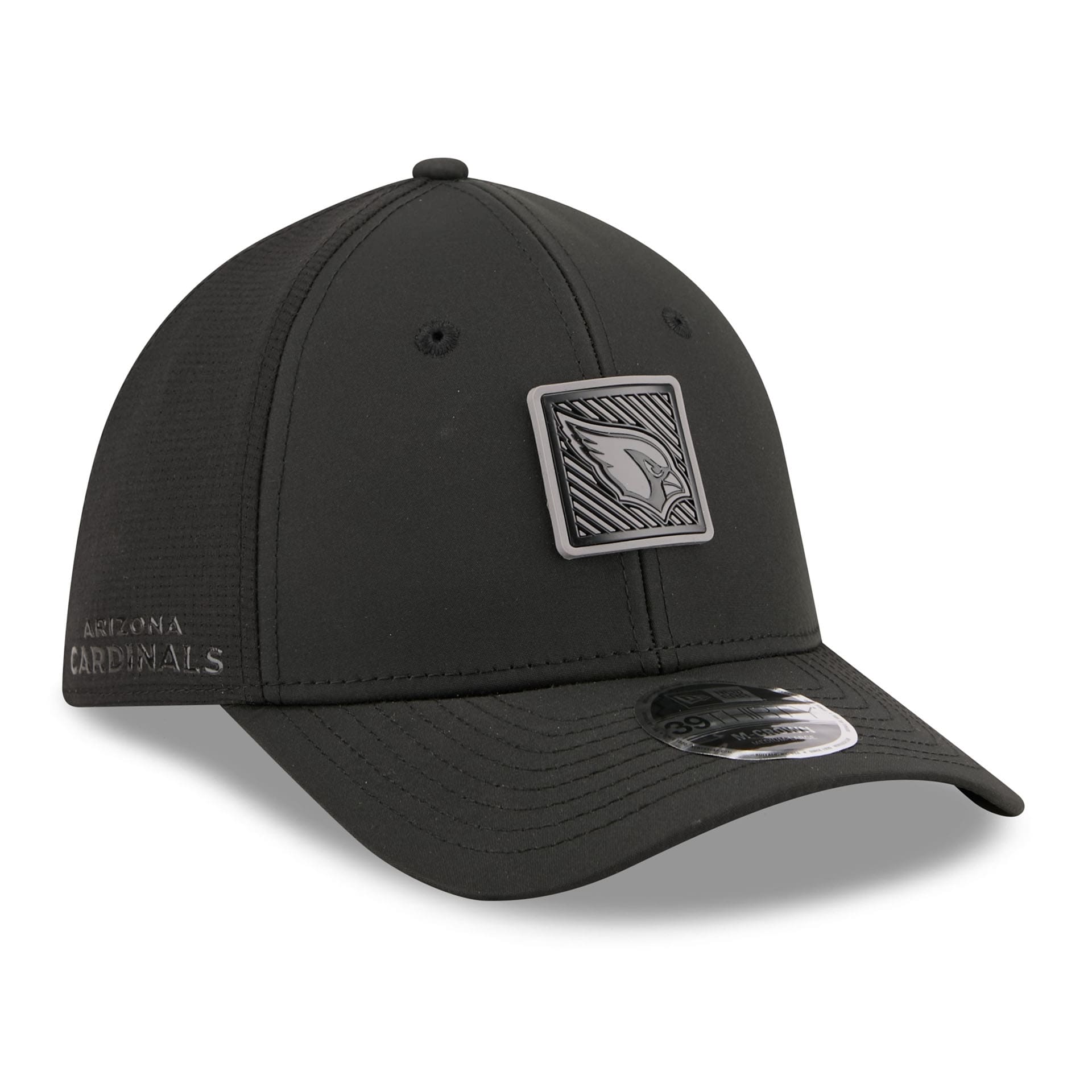 Arizona Cardinals Black 2026 NFL Training Camp 39THIRTY Flex Cap