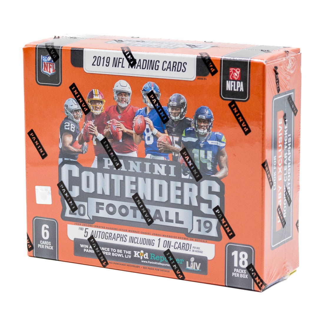 2019 Panini Contenders Football Hobby Box NFL
