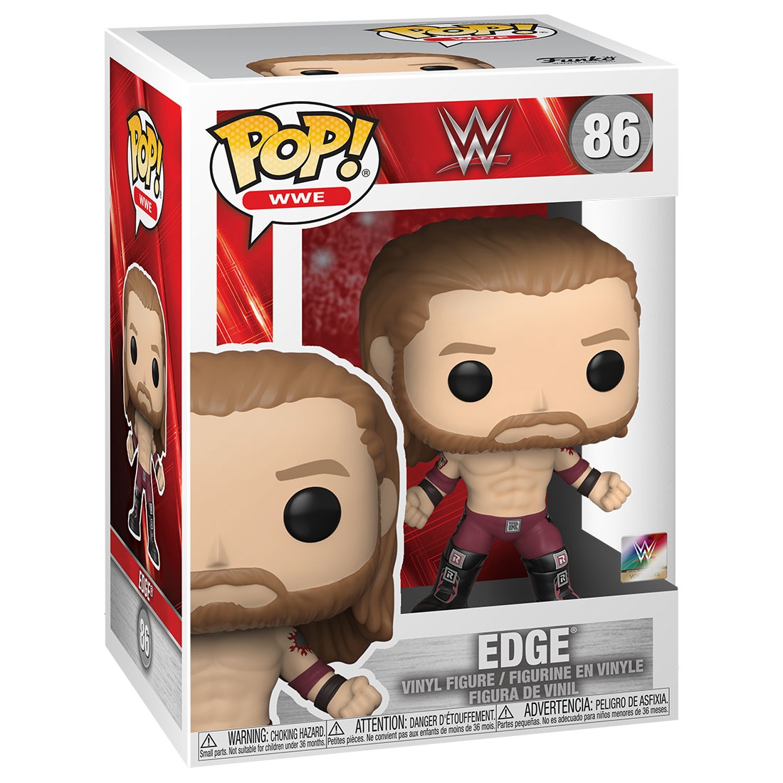 Funko POP! #86 Edge Vinyl WWE Legends Figur