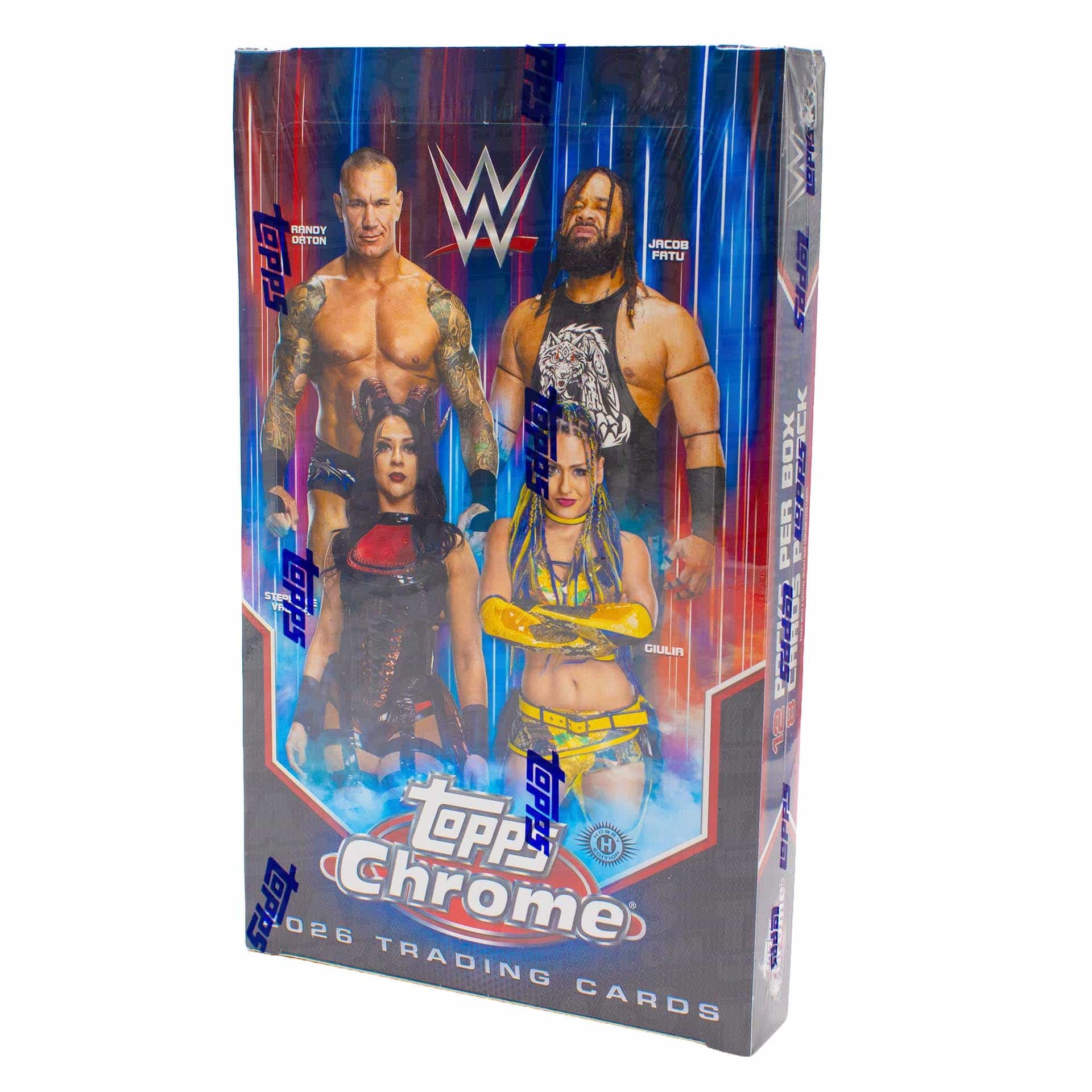 2026 Topps Chrome WWE Wrestling Hobby Box