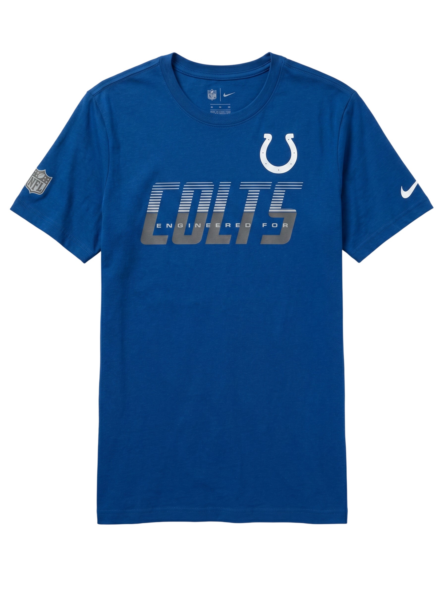 Indianapolis Colts 2026 NFL Sideline Team Issue Dri-Fit T-Shirt Blau