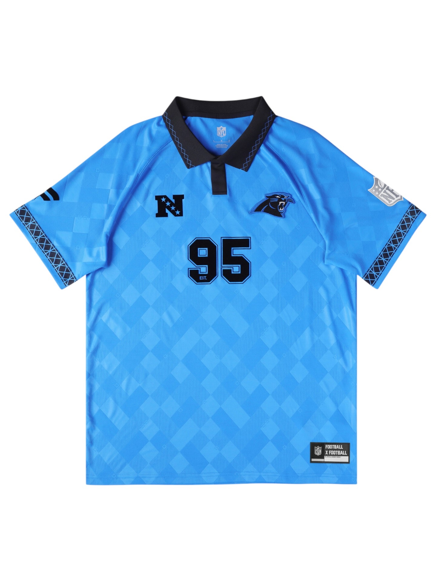 Carolina Panthers 2026 Football x Football NFL Fan Jersey Blue