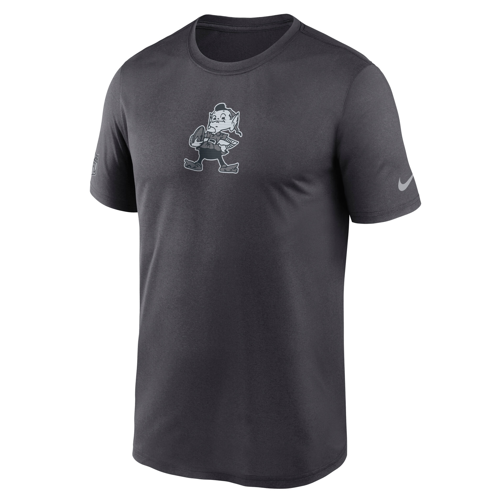 Cleveland Browns 2026 NFL Sideline Lead The Charge Legend T-Shirt Anthracite