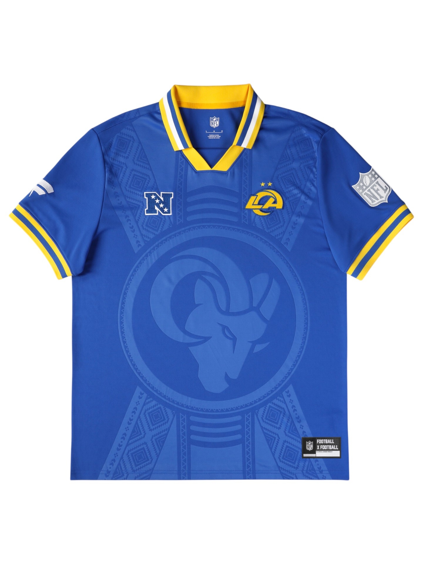 Los Angeles Rams 2026 Football x Football NFL Fan Jersey Blue