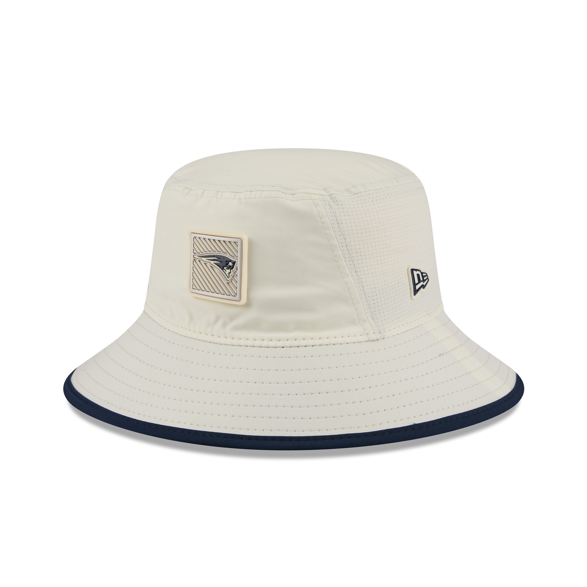New England Patriots 2026 NFL Training Camp Stretch Bucket Hat Cream/Navy