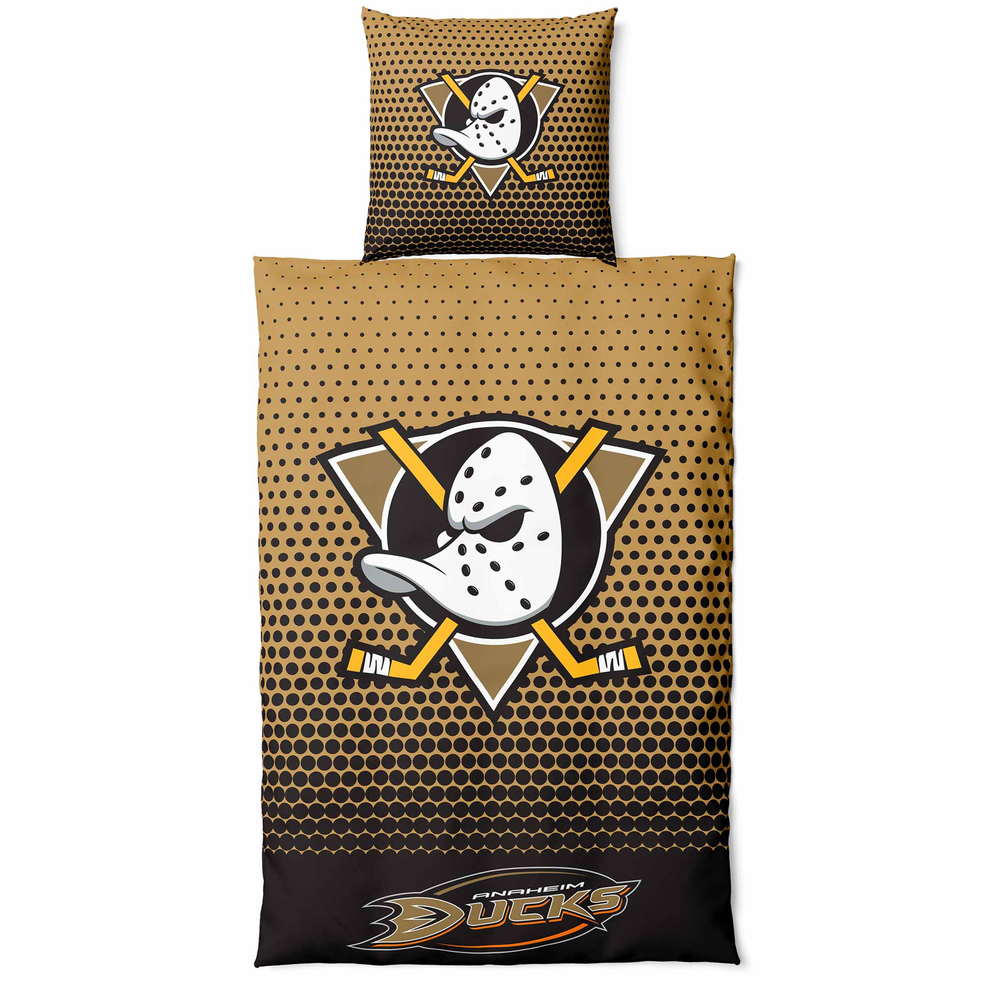 Anaheim Ducks Dots NHL Bedding Set