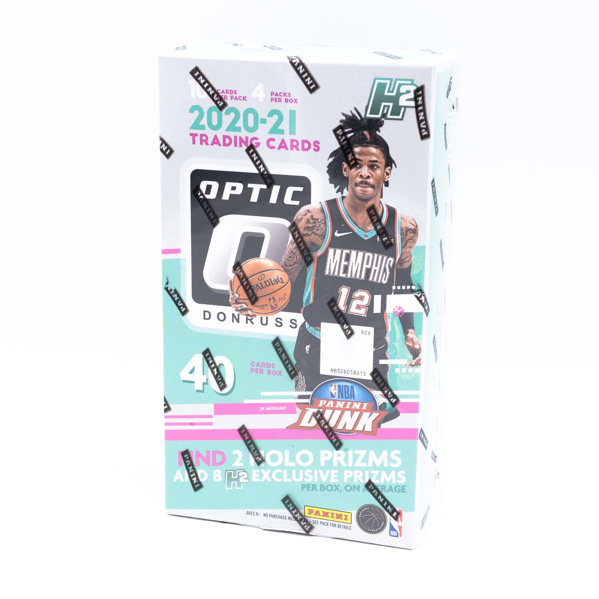 2020/21 Panini Donruss Optic Basketball H2 Hobby Hybrid Box NBA