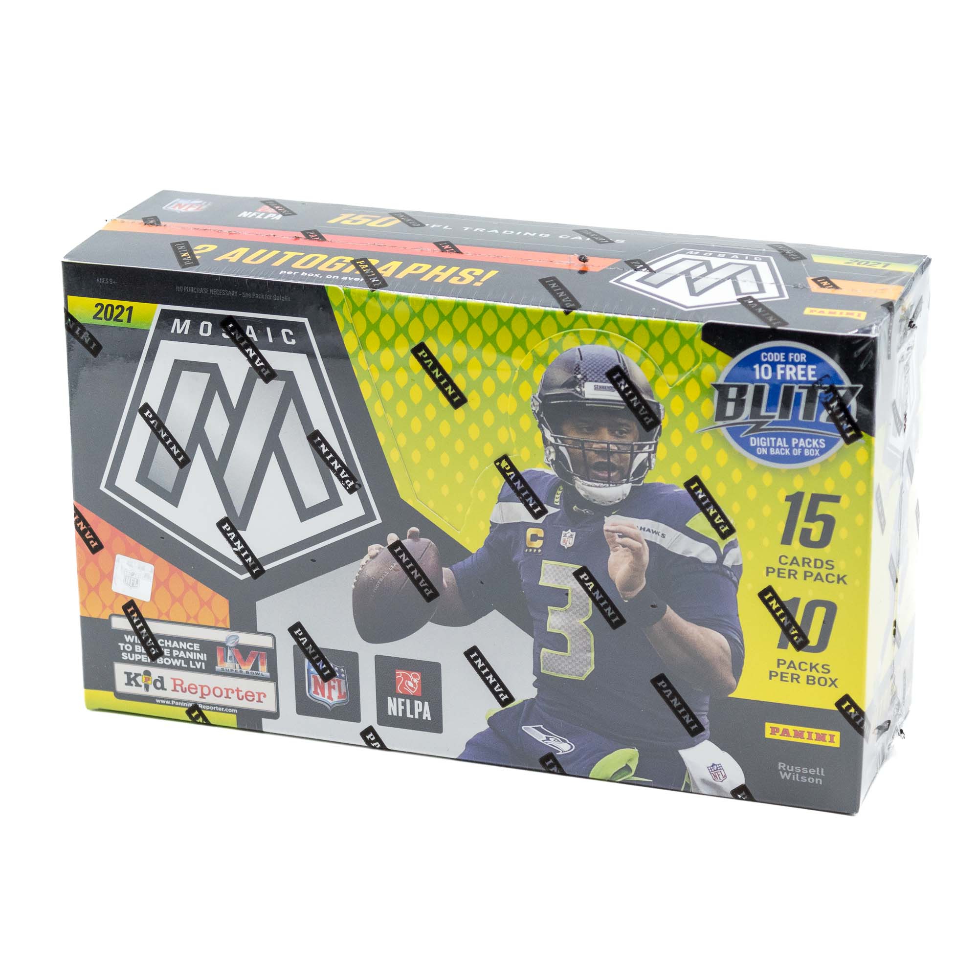 2021 Panini Mosaic Football Hobby Box NFL