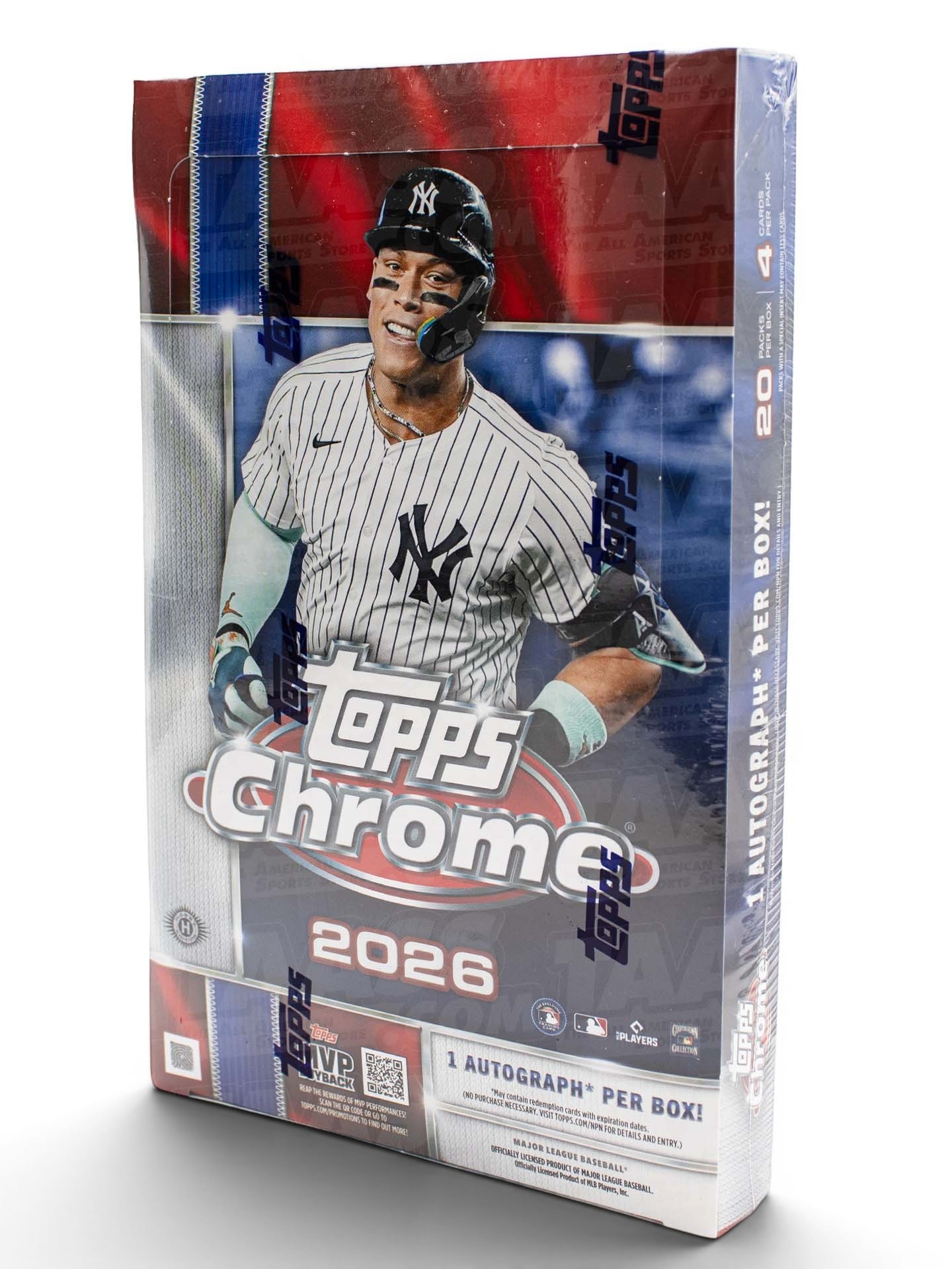 2026 Topps Chrome Baseball MLB Hobby Box