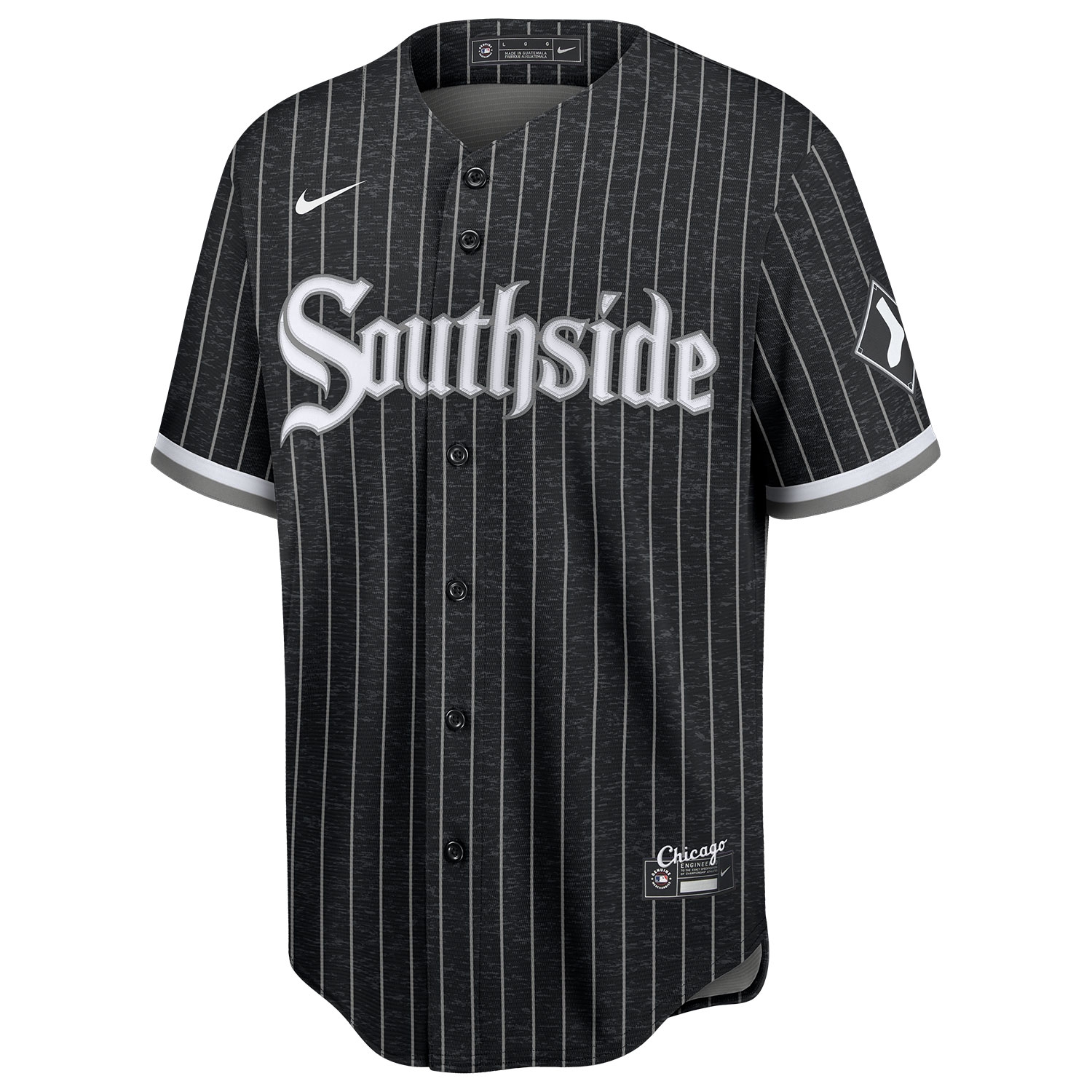 Nike Chicago White Sox Replica City Connect MLB Jersey Pinstripe Nike Chicago White Sox Replica City Connect MLB Jersey Pinstripe
