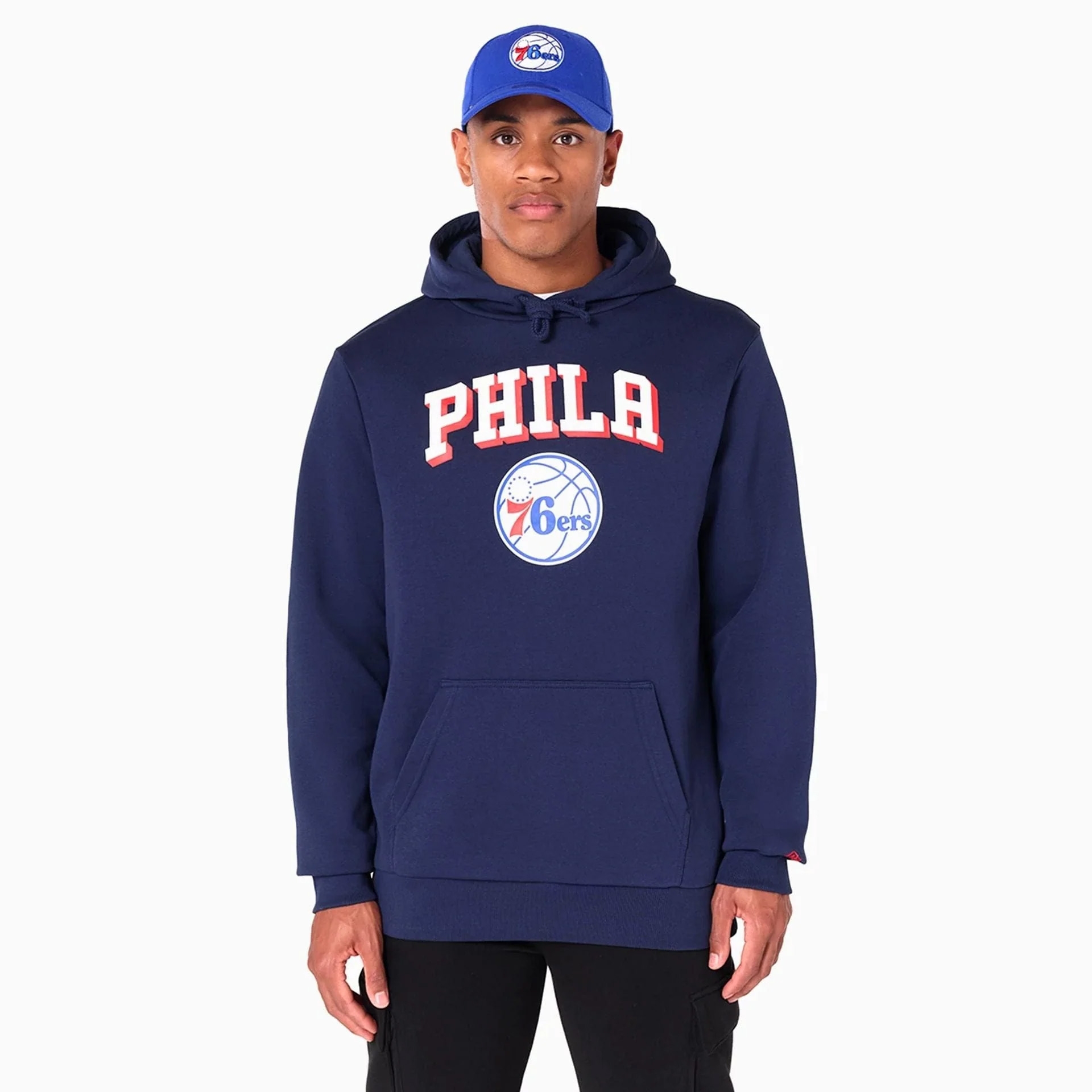 Philadelphia 76ers Team Logo Hoodie NBA Sweatshirt