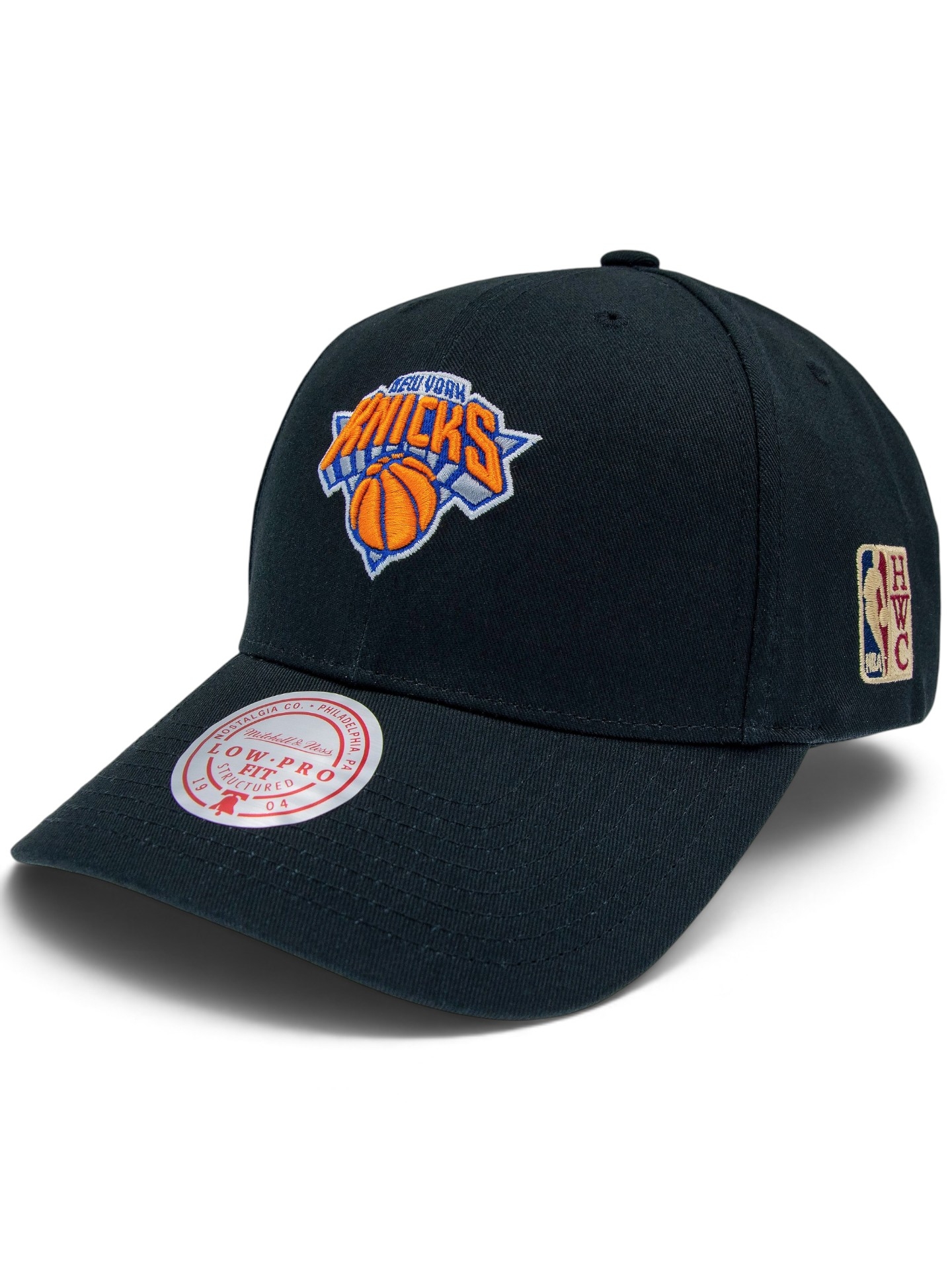 New York Knicks HWC Low Pro Snapback NBA Cap Black