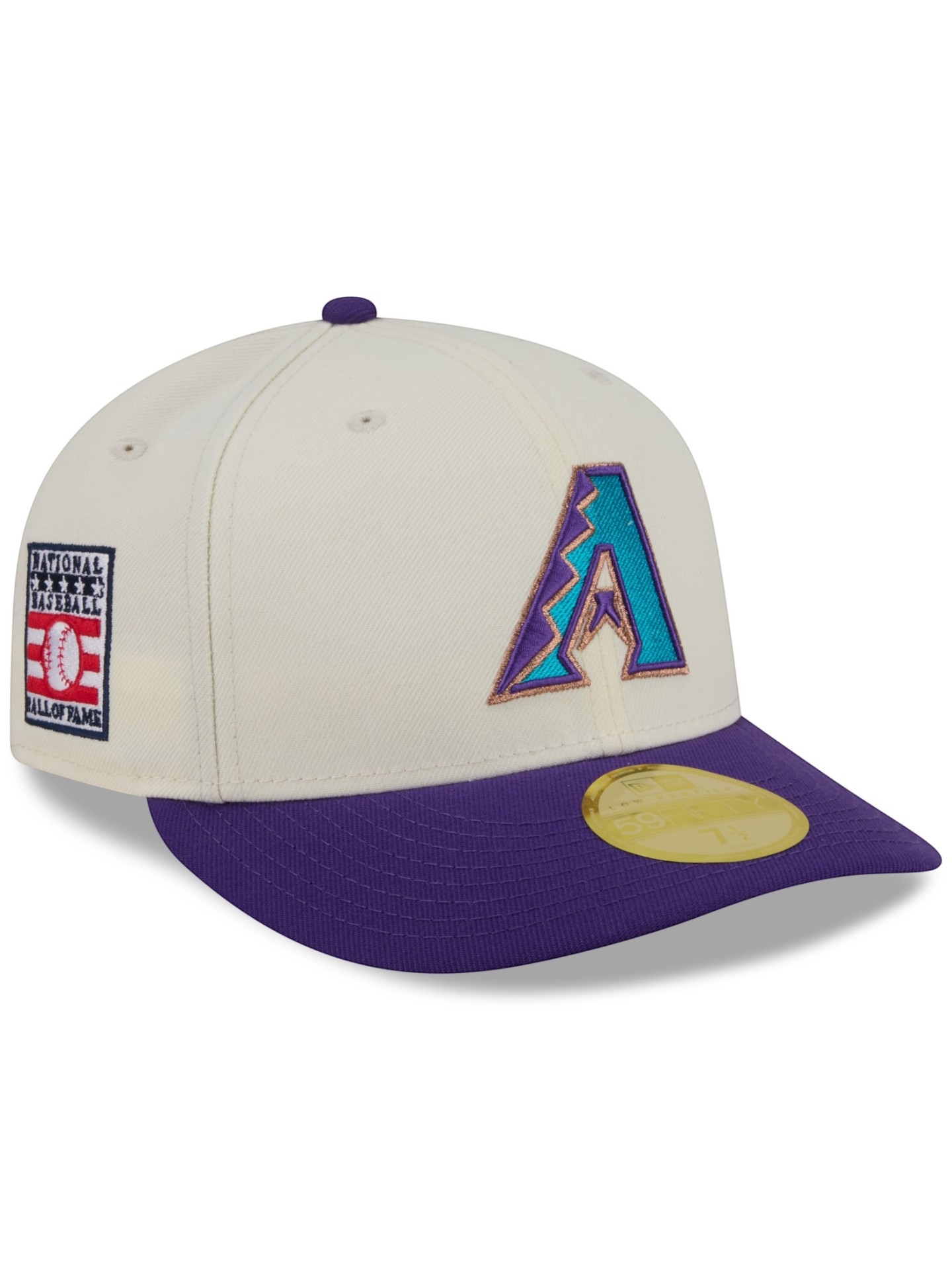 Arizona Diamondbacks 2026 MLB Hall of Fame Low Profile 59FIFTY Fitted Cap Natural
