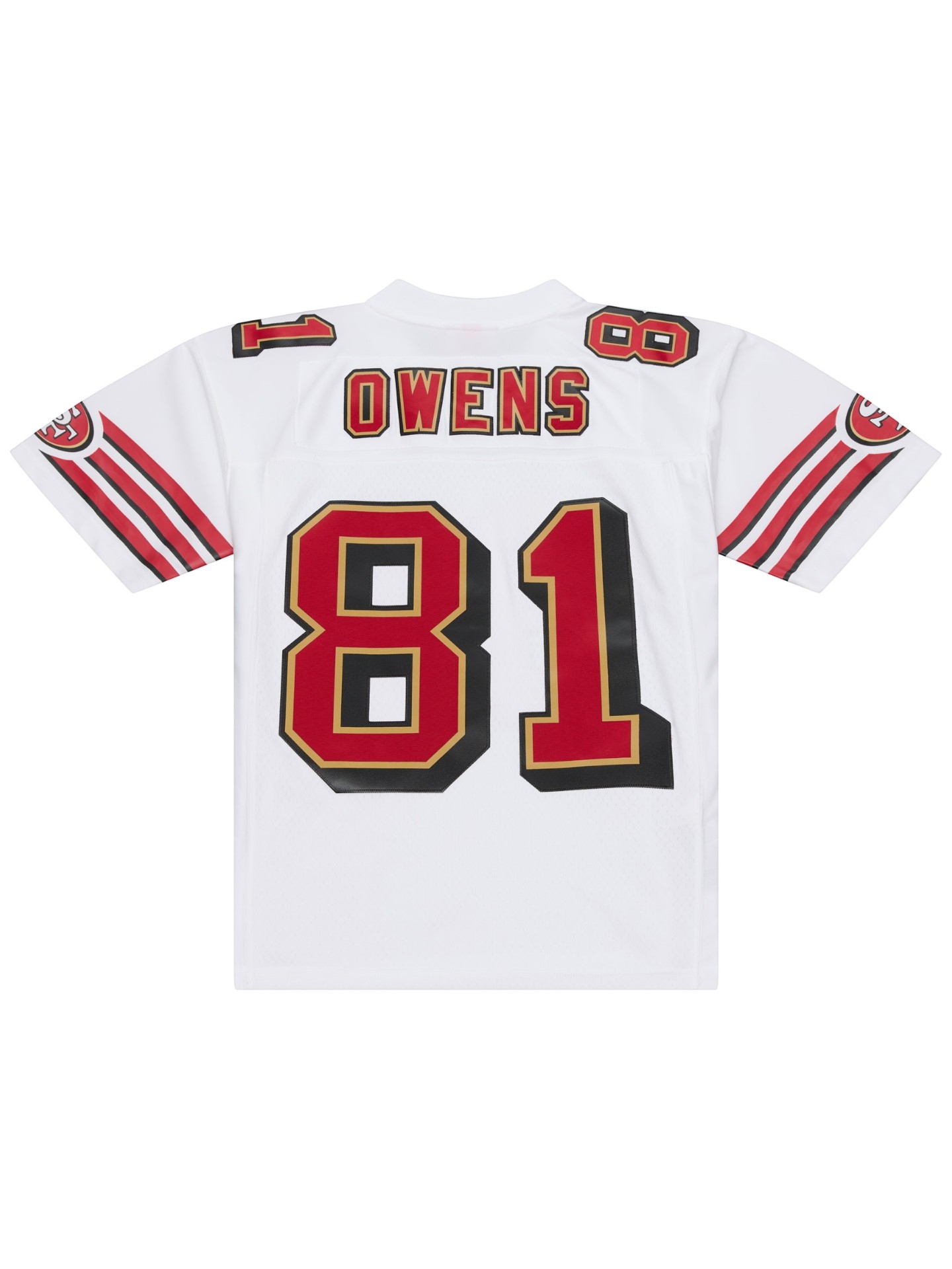 Terrell Owens #81 San Francisco 49ers 1996 Legacy Throwback NFL Trikot Weiß