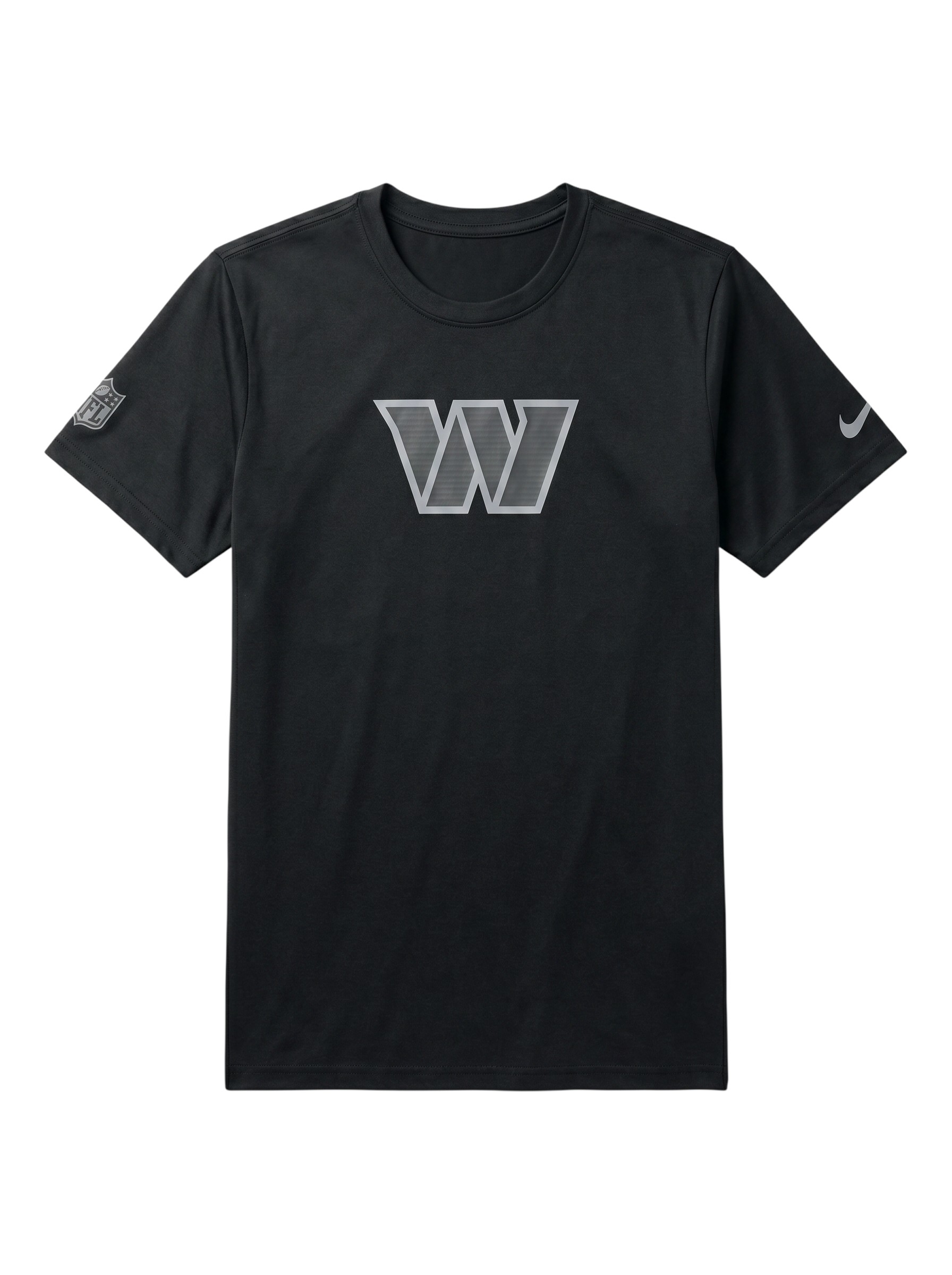 Washington Commanders 2026 NFL Sideline Lead The Charge Legend T-Shirt Schwarz