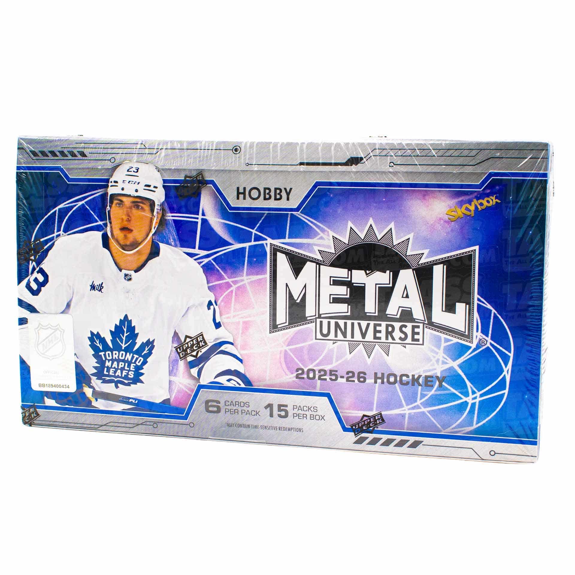 2025/26 Upper Deck Skybox Metal Universe Hockey NHL Hobby Box