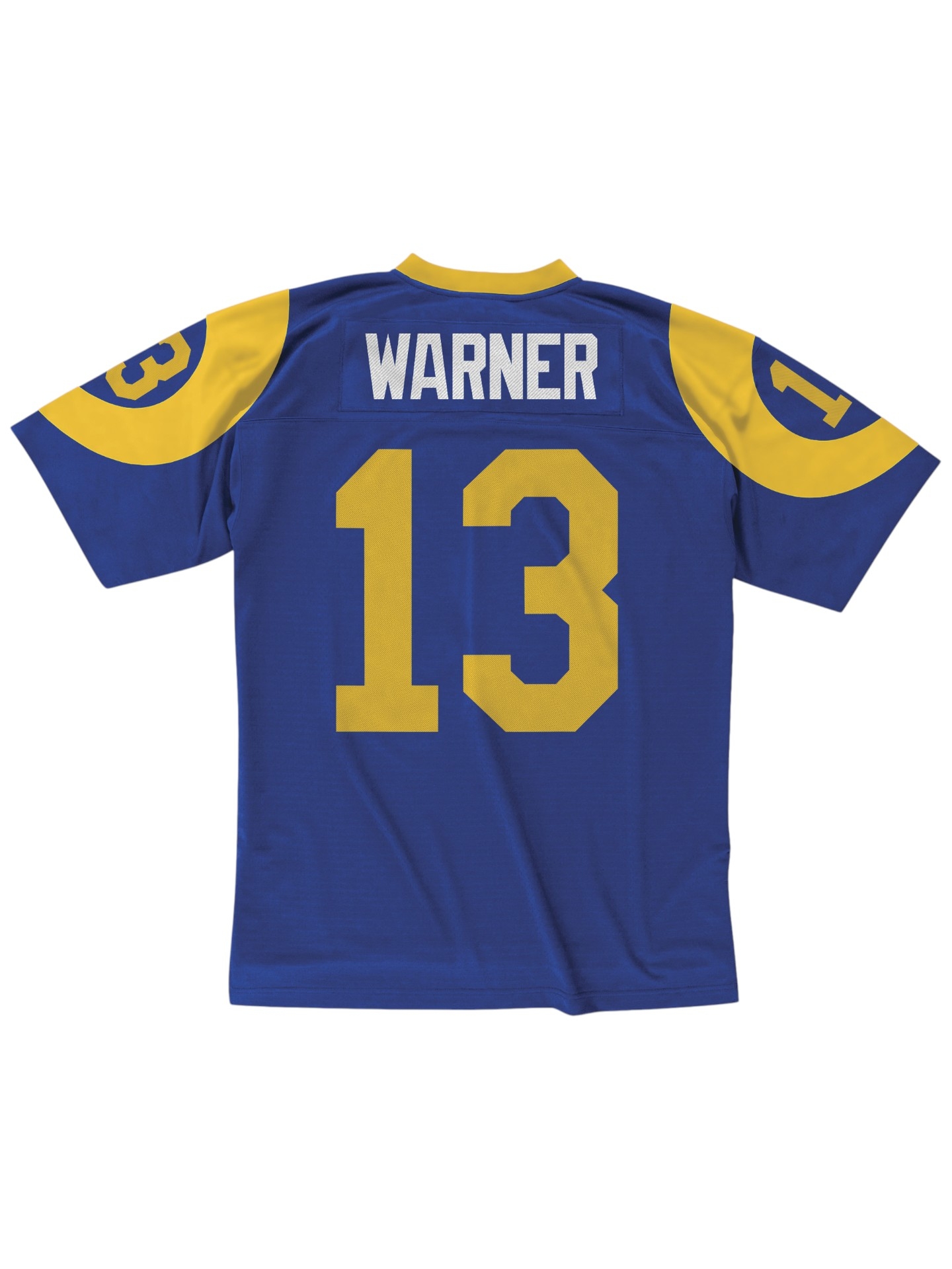 Kurt Warner #13 St. Louis Rams 1999 Legacy Throwback NFL Trikot Blau