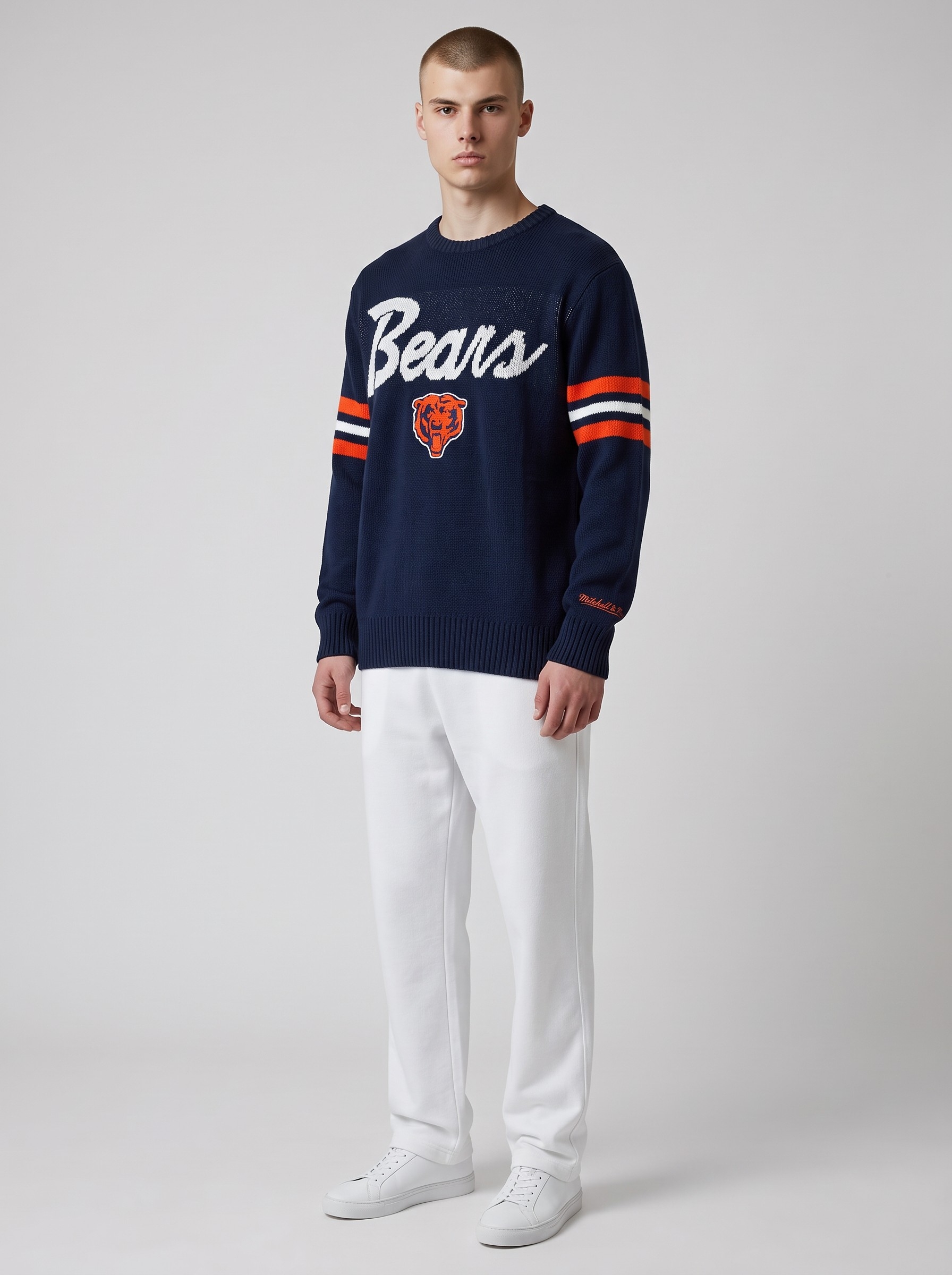 Chicago Bears NFL Head Coach Sweater Navy