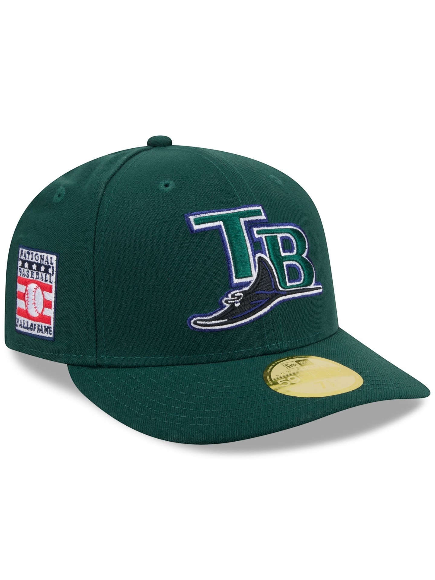 Tampa Bay Rays 2026 MLB Hall of Fame Low Profile 59FIFTY Fitted Cap Grün