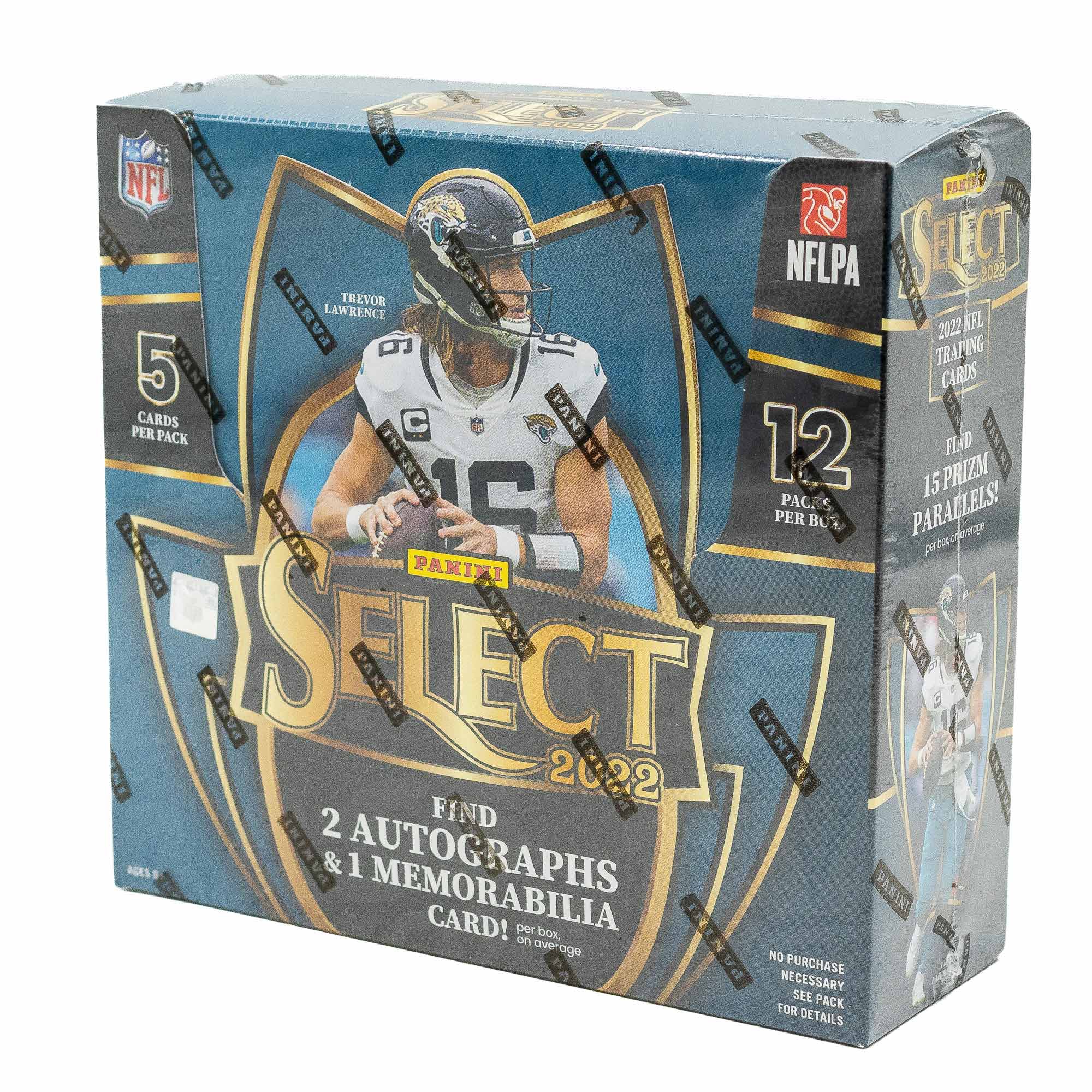 2022 Panini Select Football NFL Hobby Box