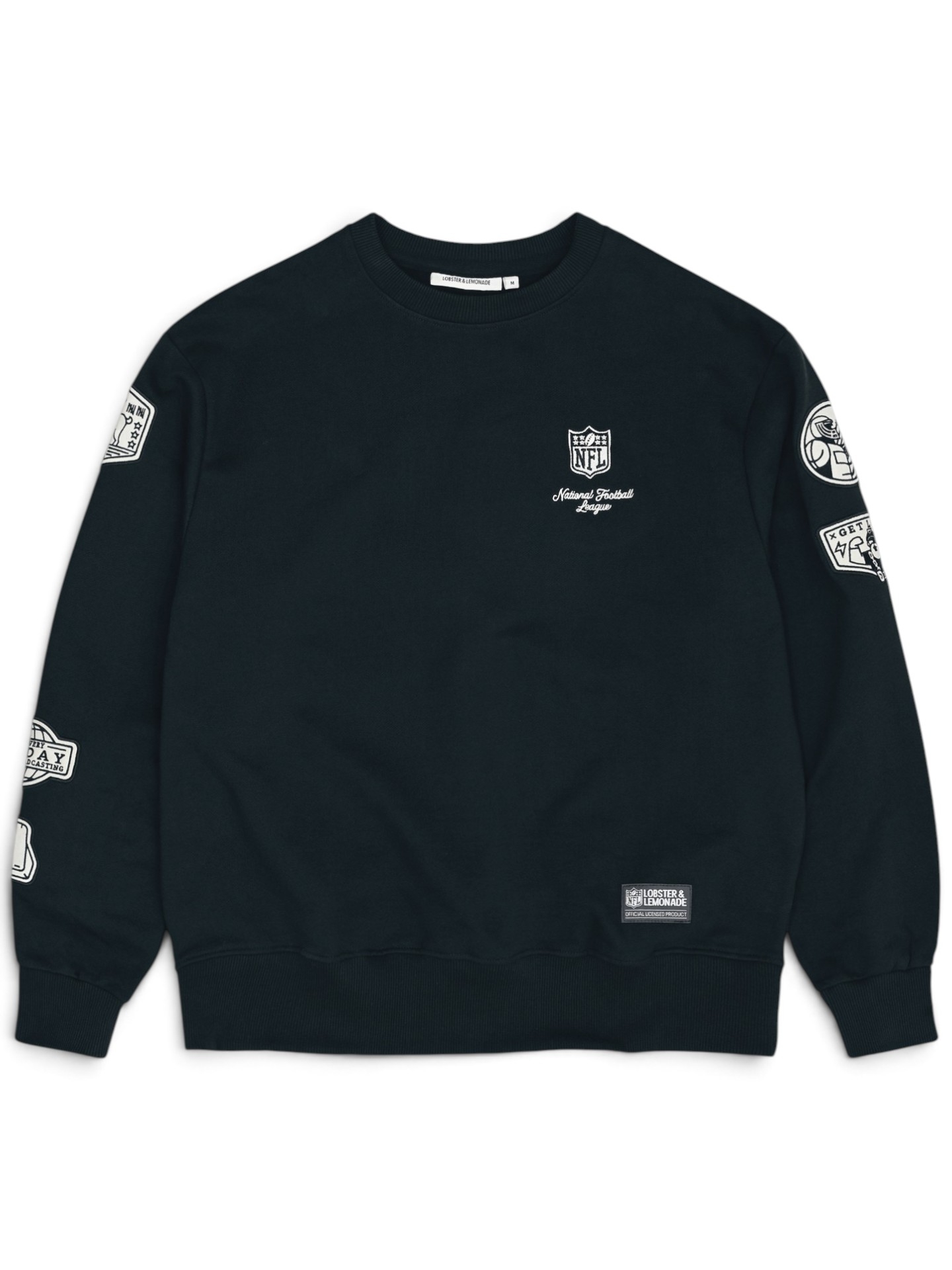 NFL Shield L&L Core '96 Crew Box NFL Sweater Navy