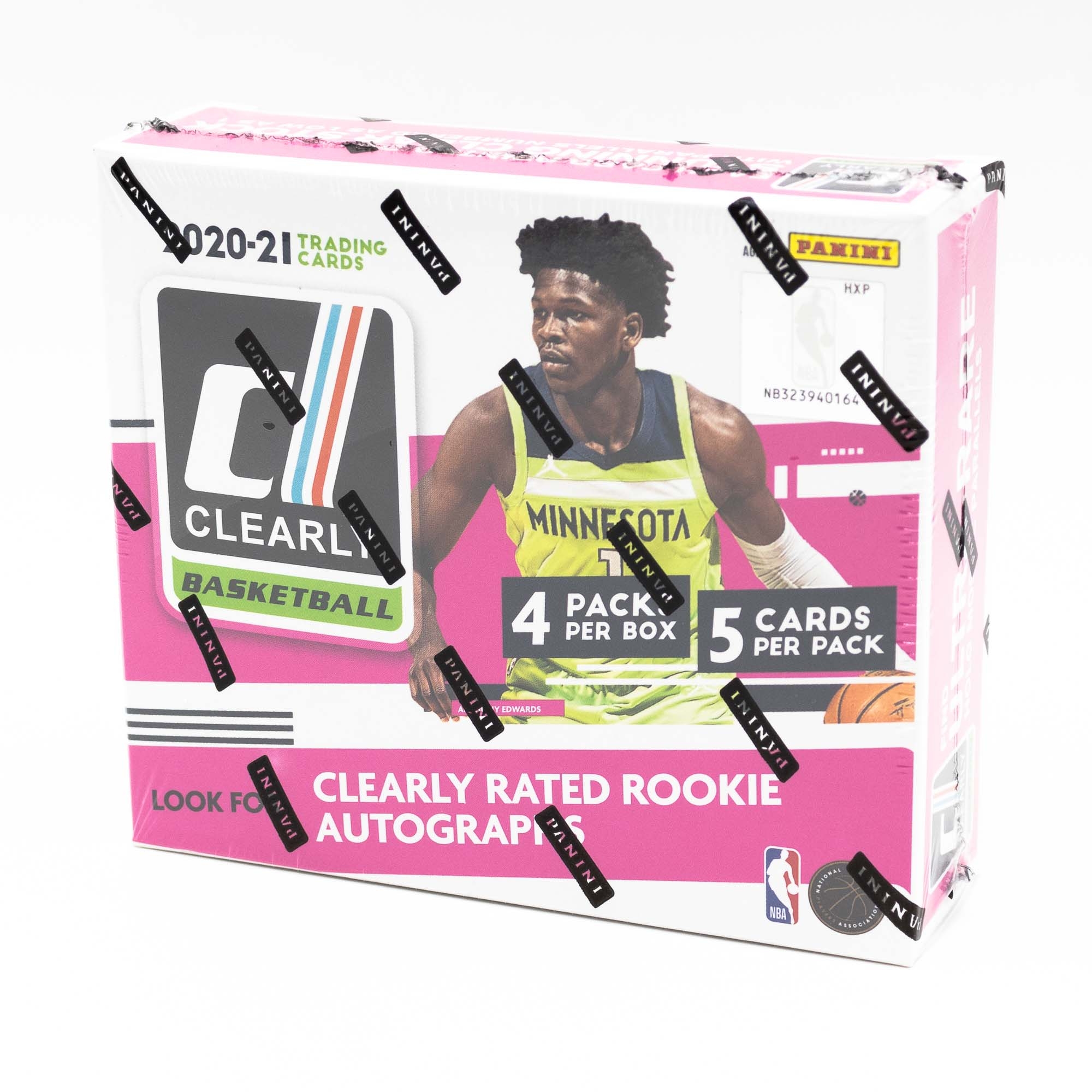 2020/21 Panini Clearly Donruss Basketball Hobby Box NBA
