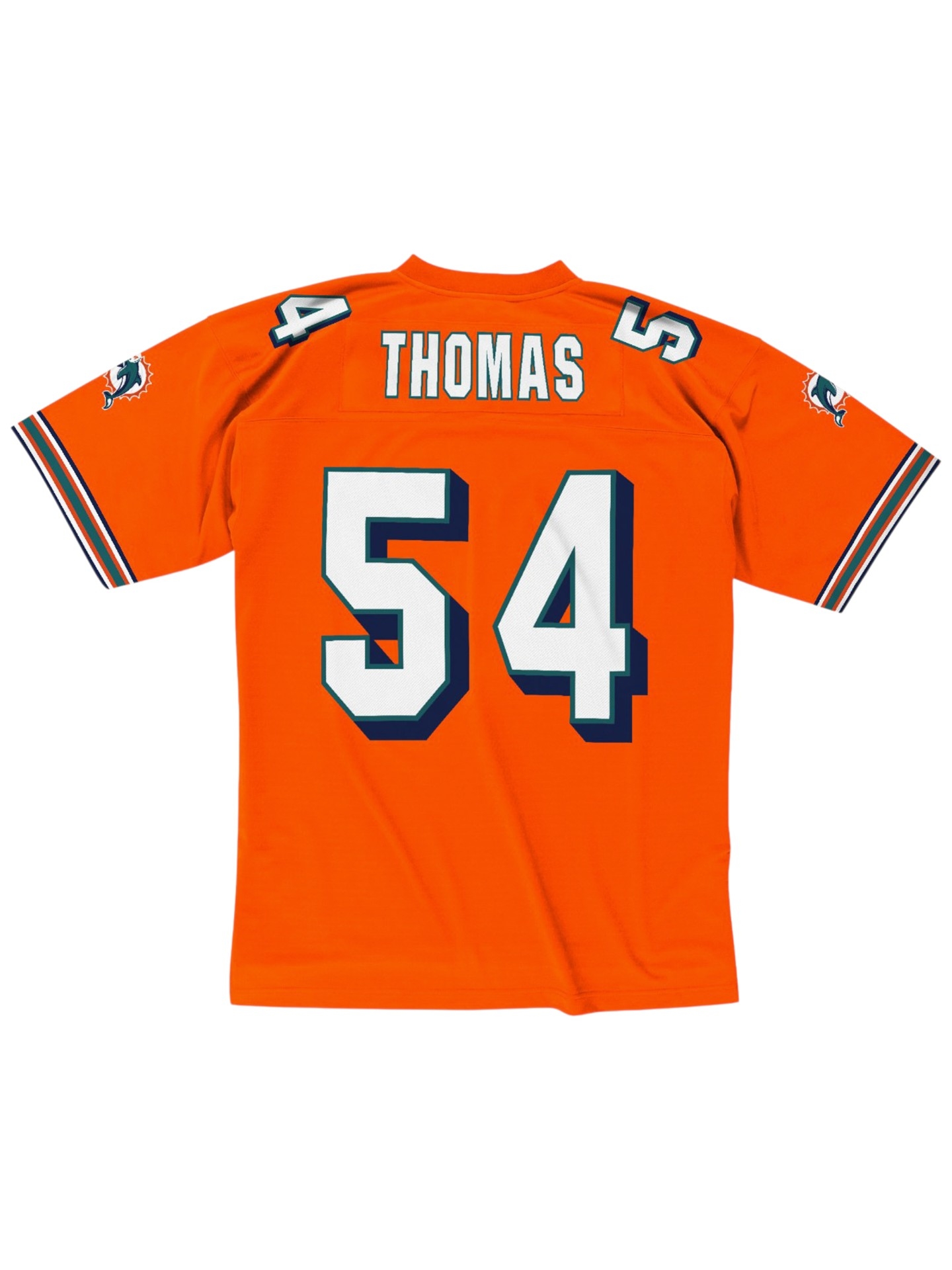 Zach Thomas #54 Miami Dolphins 2004 Legacy Throwback NFL Trikot Orange